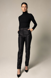 Elegant Skinny Pants in Black-Le Réussi-S-black-Urbanheer