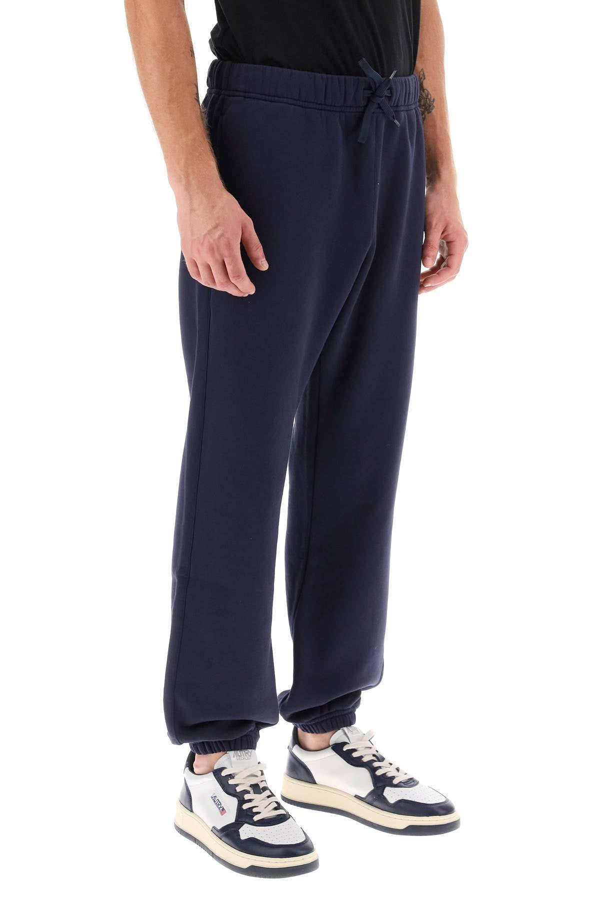 Autry fleece-back cotton joggers-Autry-S-Urbanheer