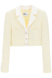 Self portrait boucle cropped jacket-Self Portrait-8-Urbanheer