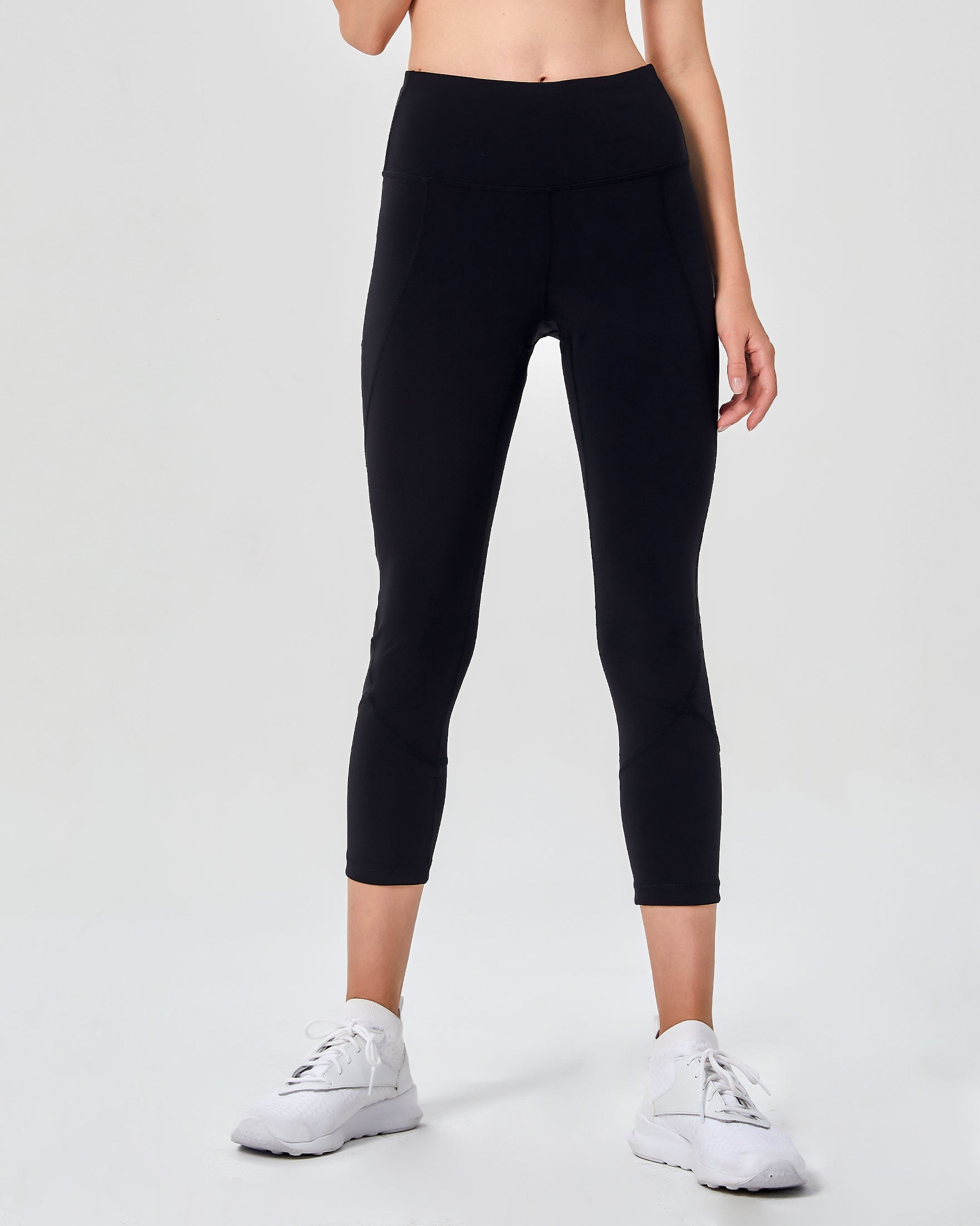 Power Up Silkiflex™ Leggings 21.5"-rebody-Midnight Black-XS-Urbanheer
