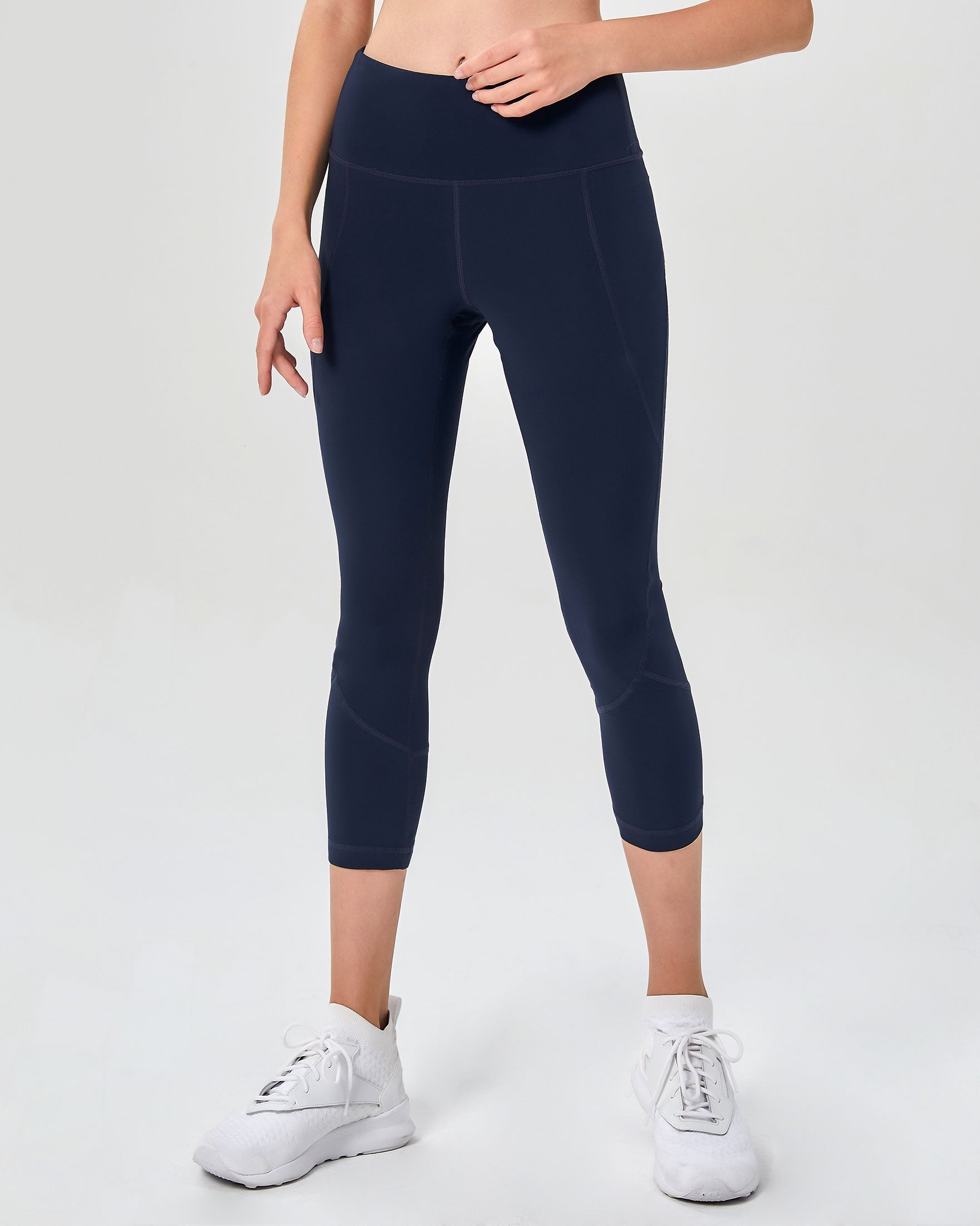 Power Up Silkiflex™ Leggings 21.5"-rebody-Cool Navy-XS-Urbanheer