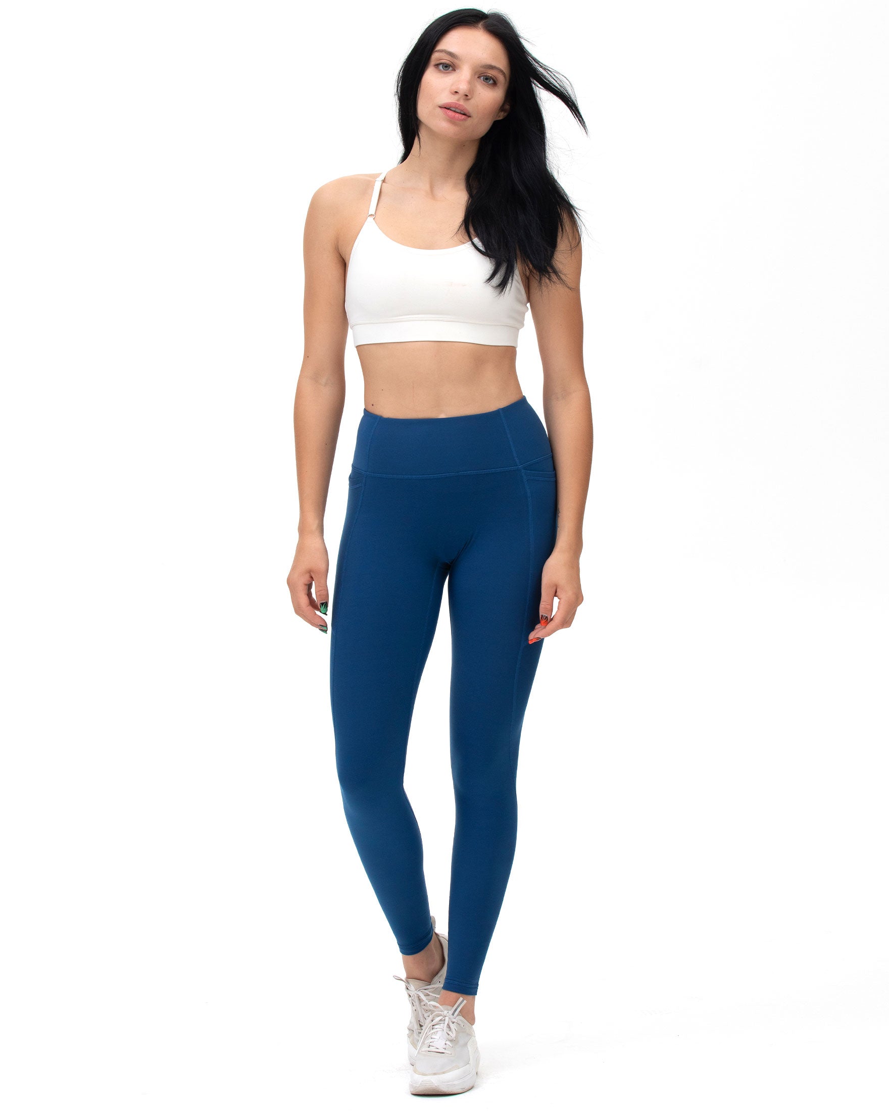 Phoenix Fleece Pocket Legging HR-Clothing - Women-rebody-Quicksilver-XS-Urbanheer