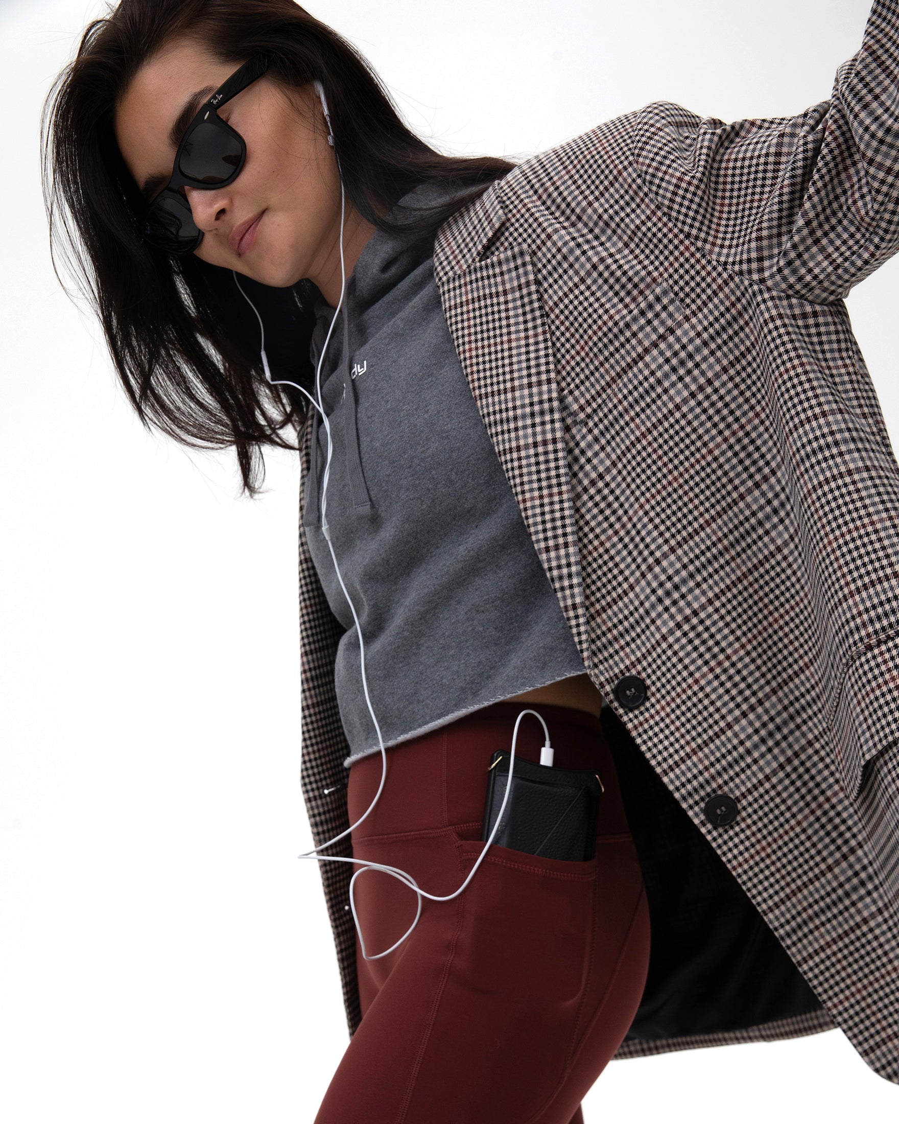 Phoenix Fleece Pocket Legging HR-Clothing - Women-rebody-Quicksilver-XS-Urbanheer