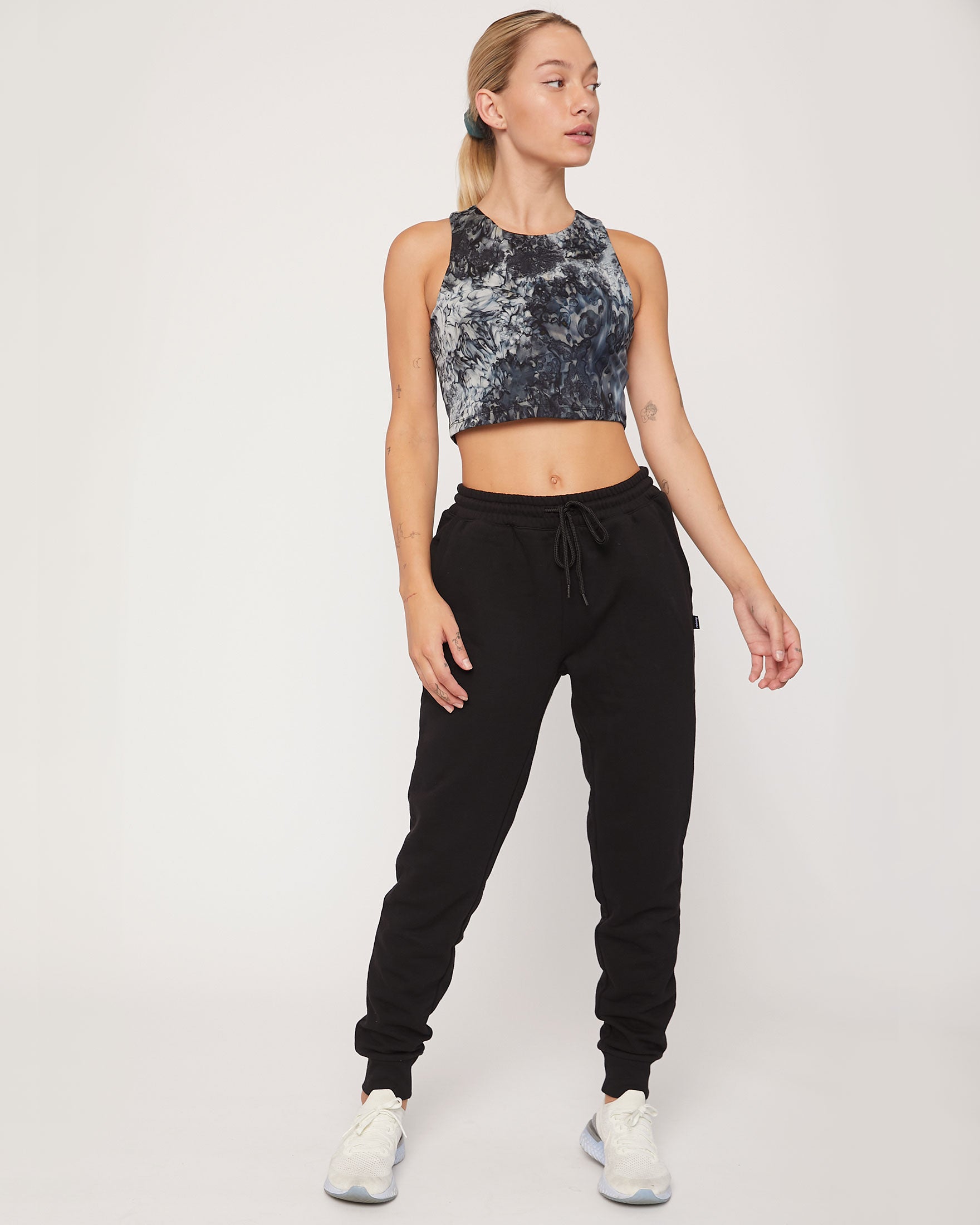 Weekend French Terry Joggers-rebody-Black-XS-Urbanheer