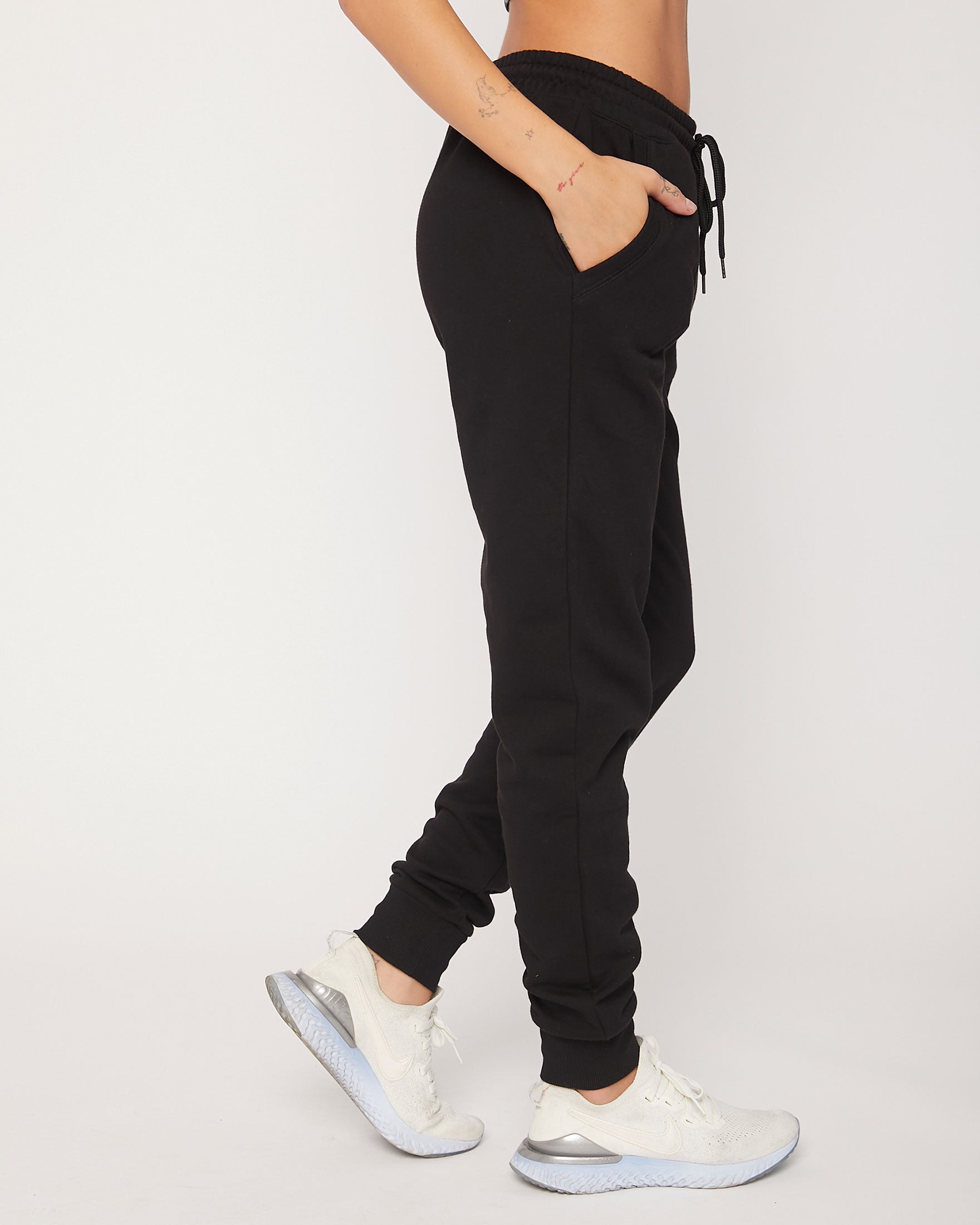 Weekend French Terry Joggers-rebody-Black-XS-Urbanheer