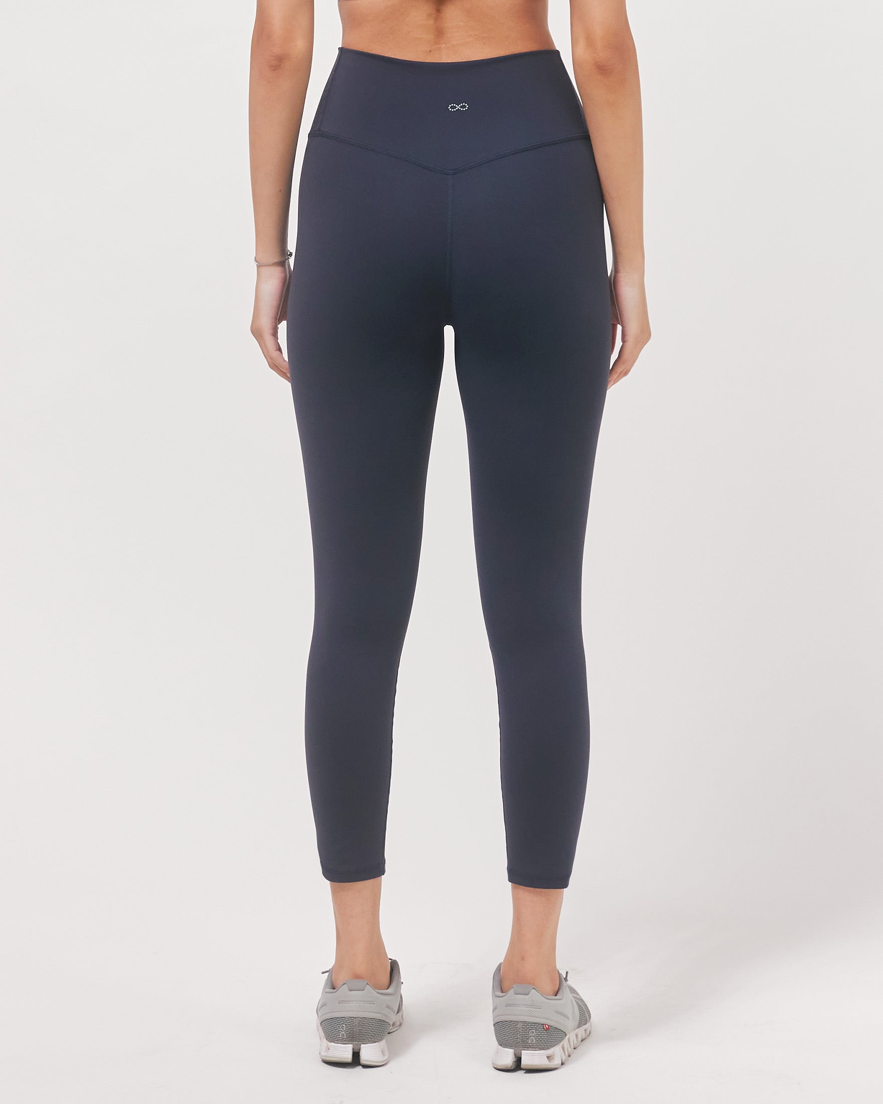 Hybrid Legging High Waist Crop Leggings 23"-rebody-Space Navy-XS-Urbanheer