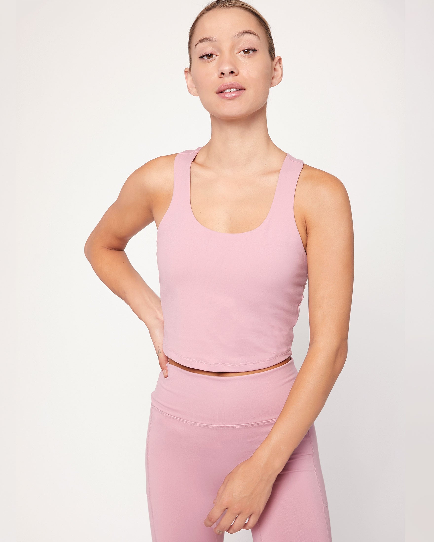 Juno Cloudlux Longline Bra-Clothing - Women-rebody-Pink Nectar-XS-Urbanheer
