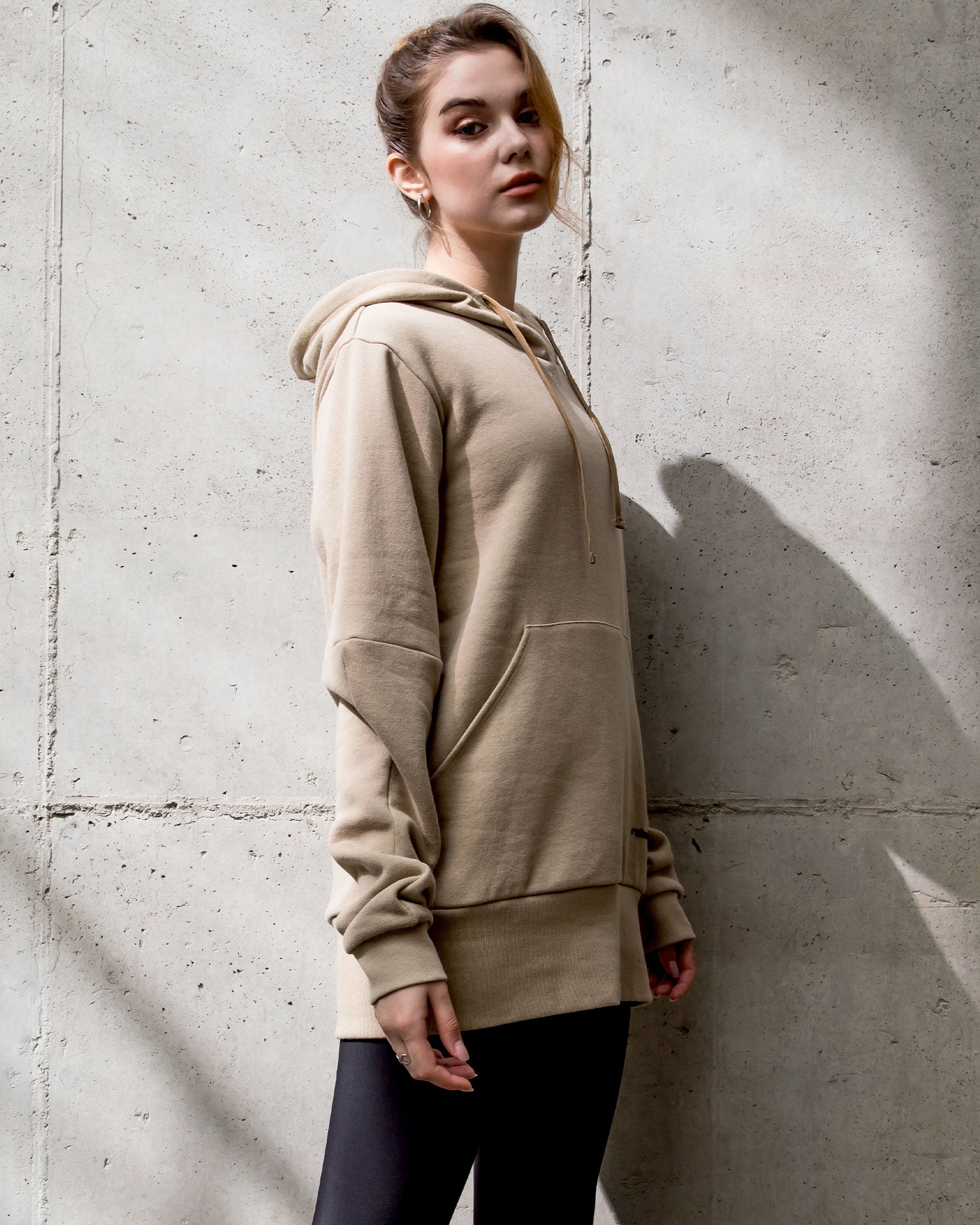 Keep Warm Fleece Hoodie-rebody-Heather Grey-XS-Urbanheer