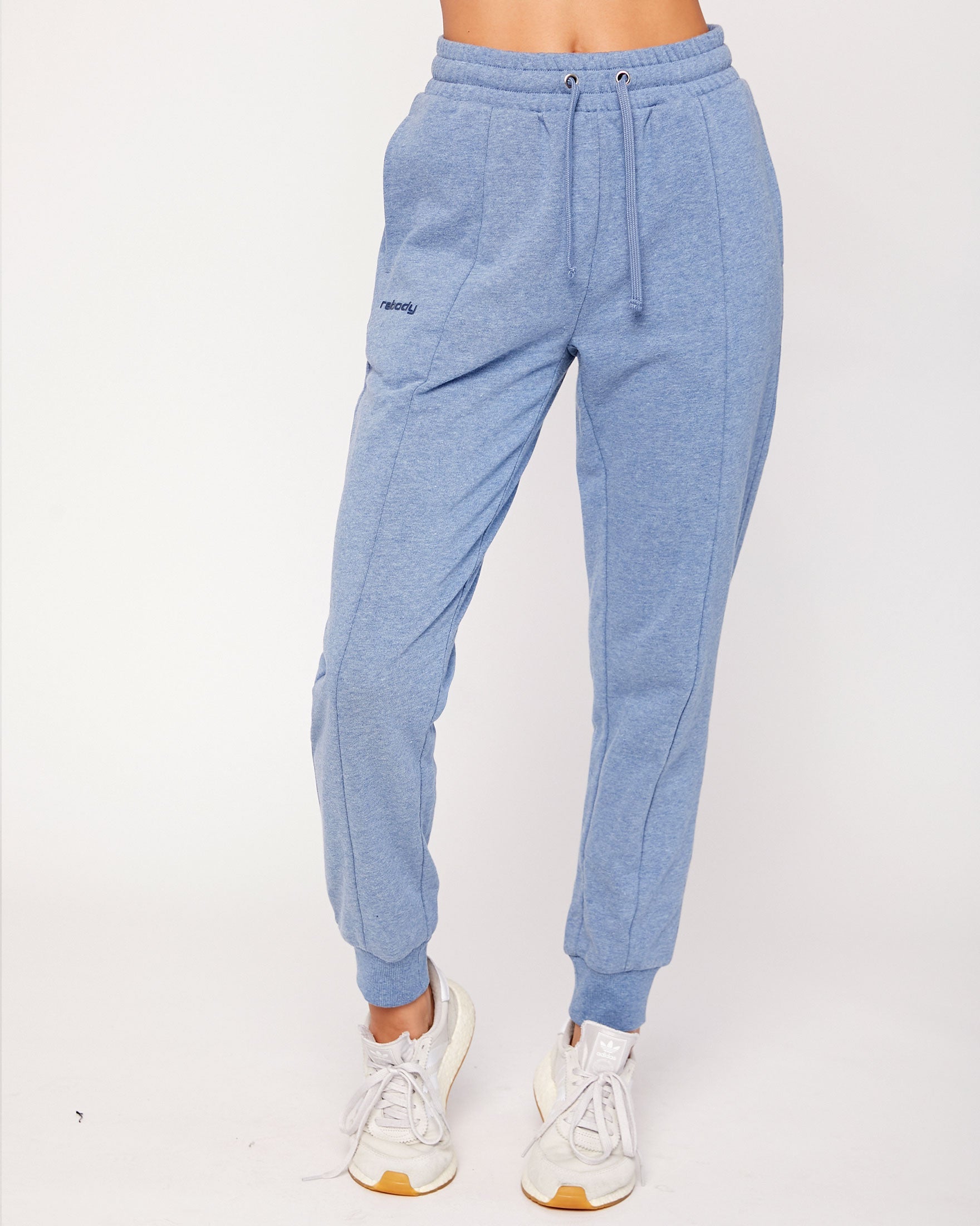 Rebody Pintuck French Terry Sweatpants *Sustainable-rebody-Smooth Mint-XS-Urbanheer