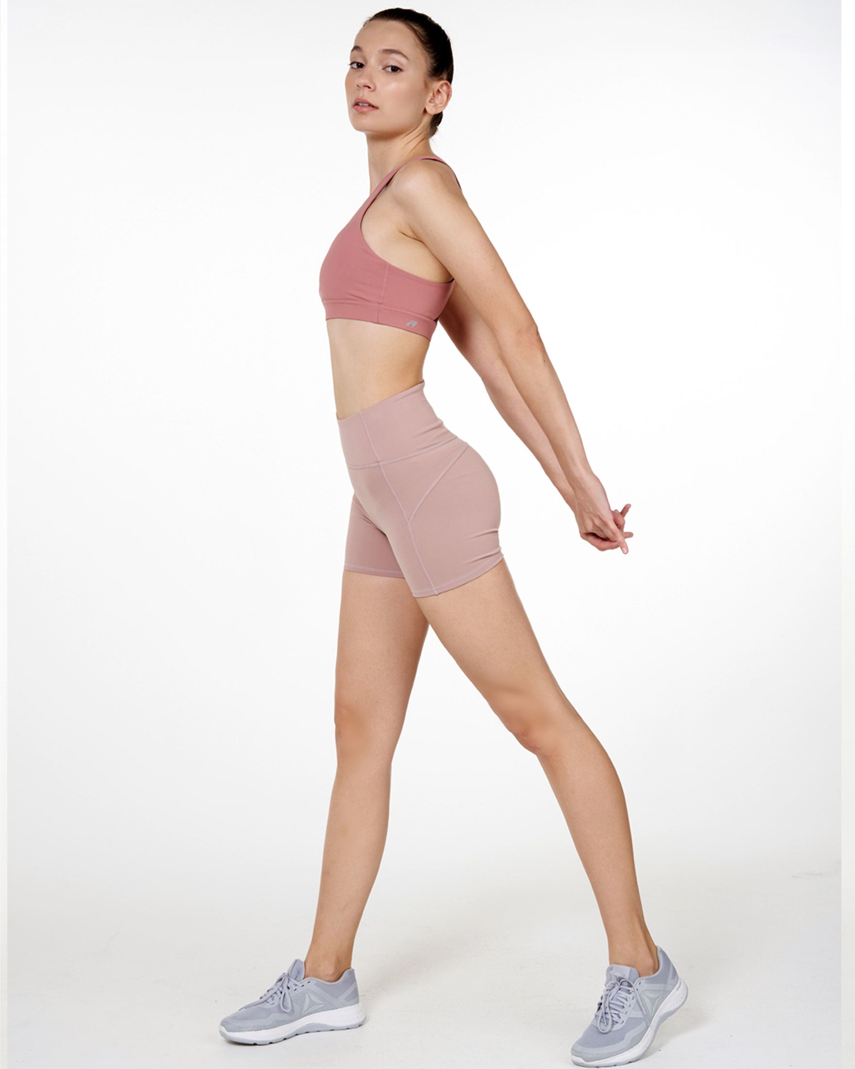 Studio Ventiflo Shorts (Tight) 3.5"-rebody-Mauve Pink-XS-Urbanheer