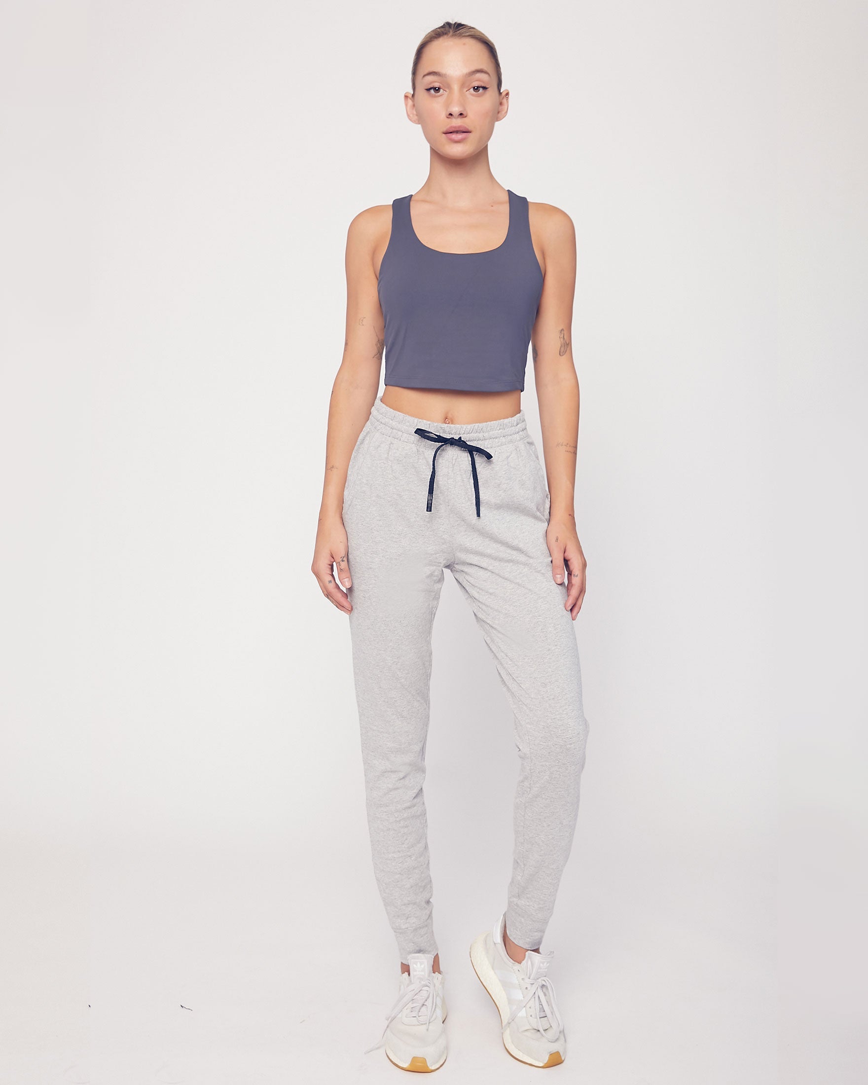 Weekend Lite Joggers-rebody-Ice Heather Grey-S-Urbanheer