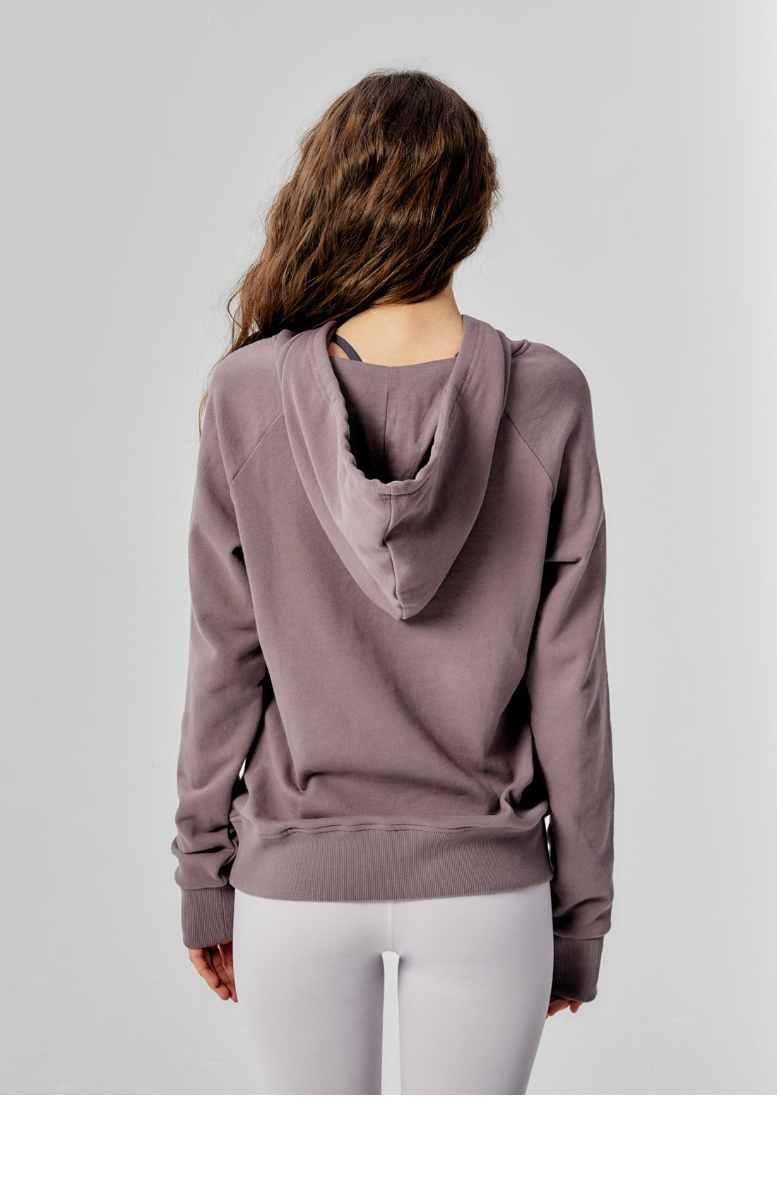 Basic Raglan French Terry Hoody-rebody-Black-XS-Urbanheer