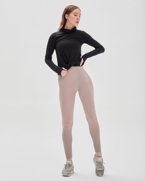 Turtle- Cowl Neck Coziplex™ Long Sleeve-rebody-Light Navy-XS-Urbanheer