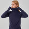 Turtle- Cowl Neck Coziplex™ Long Sleeve-rebody-Light Navy-XS-Urbanheer