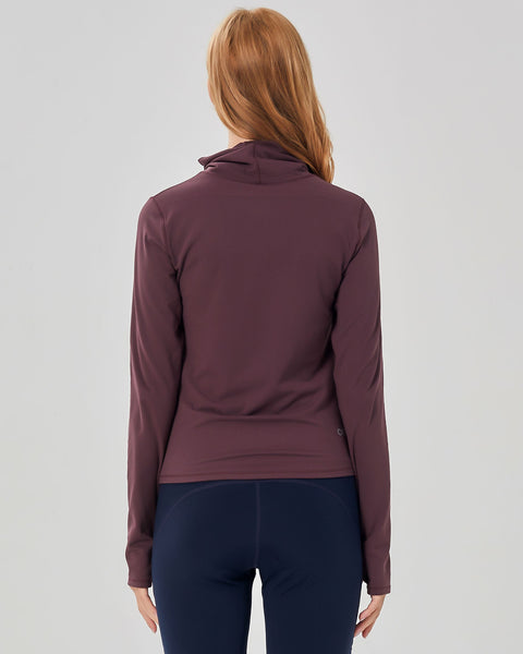 Turtle- Cowl Neck Coziplex™ Long Sleeve-rebody-Light Navy-XS-Urbanheer