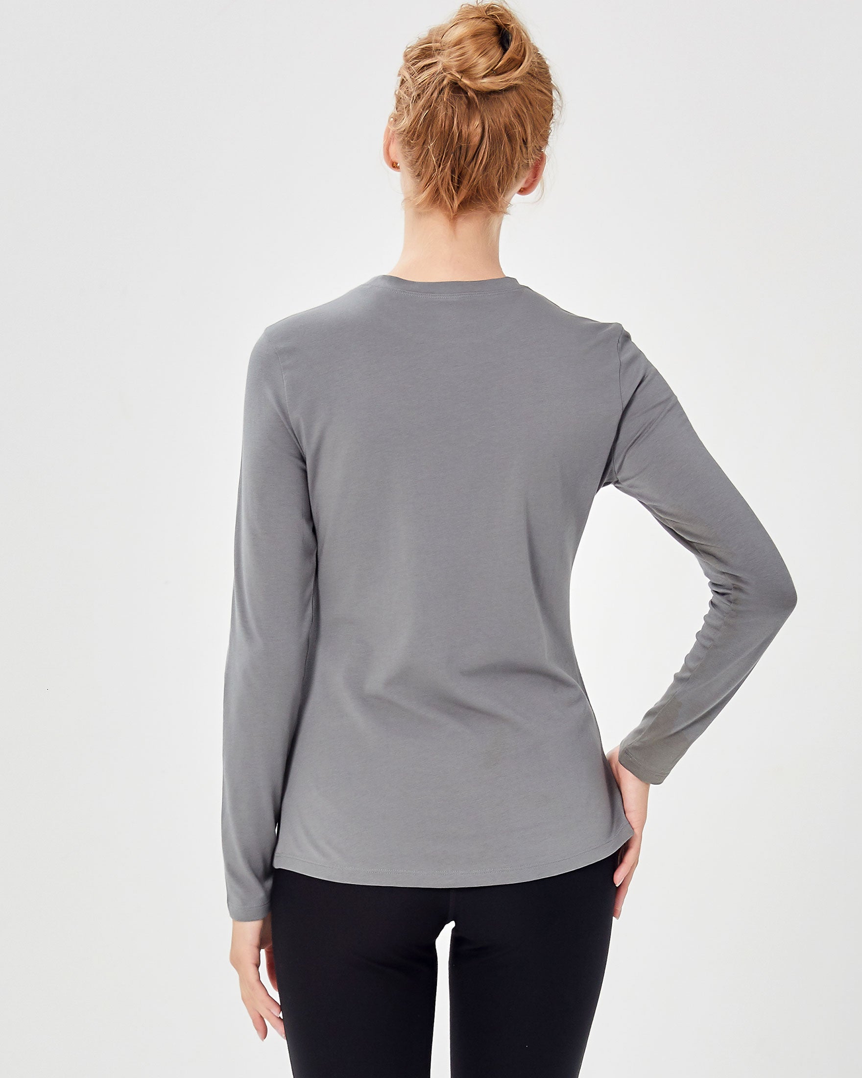 Pima Going Long Sleeve-REBODY-Stone Mauve-XS-Urbanheer