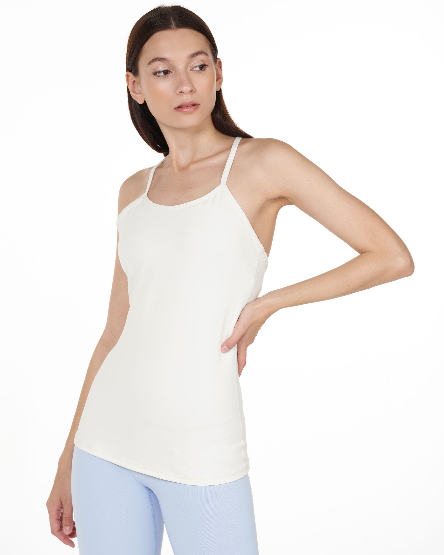 Dove Cloudlux Bra Tank-Clothing - Women-rebody-Off White-XS-Urbanheer