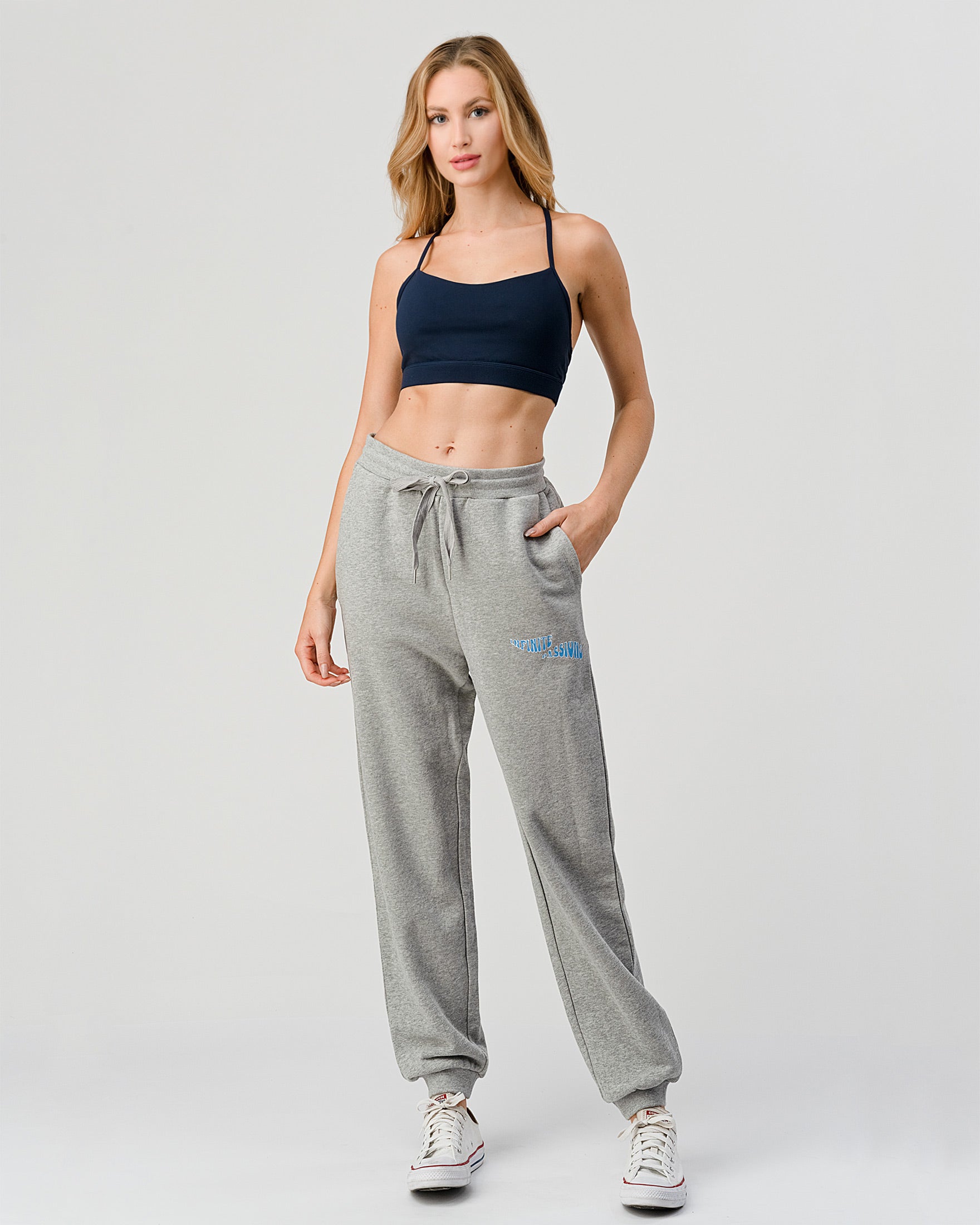 Infinite Passions Ft Sweatpants-rebody-Heather Grey/Blue-S-Urbanheer