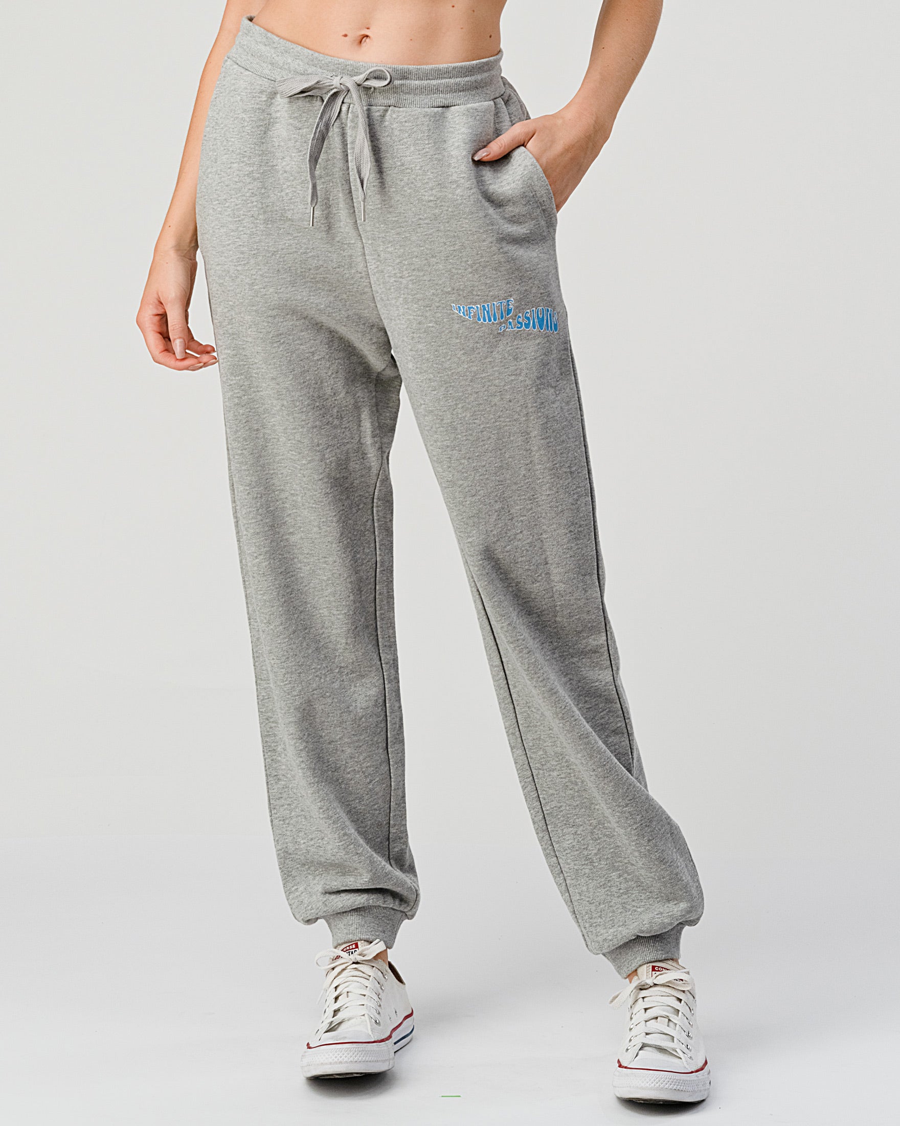 Infinite Passions Ft Sweatpants-rebody-Heather Grey/Blue-S-Urbanheer
