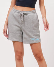 Infinite Passions Ft Sweatshorts-rebody-Heather Grey/Blue-S-Urbanheer