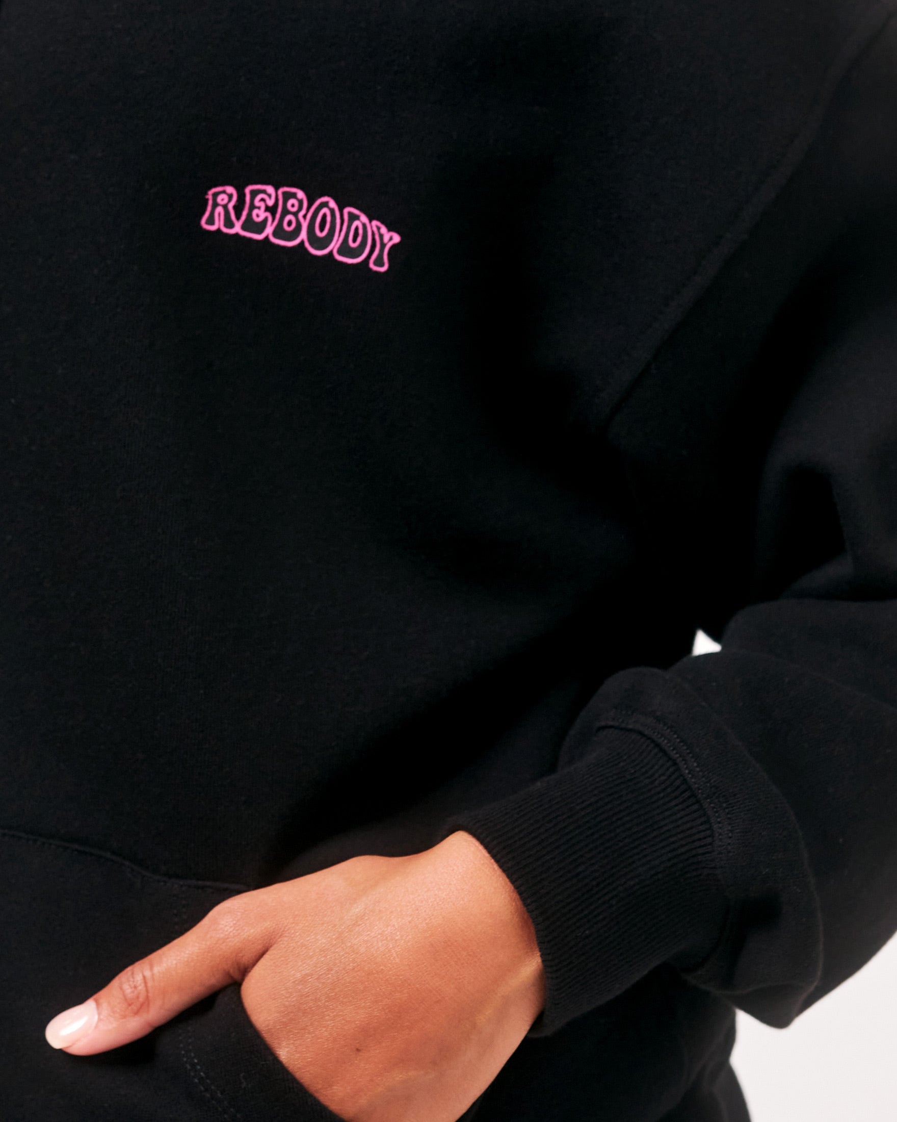 Infinite Passions French Terry Hoodie-Clothing - Women-rebody-Heather Grey/Blue-S-Urbanheer