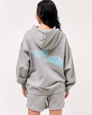 Infinite Passions French Terry Hoodie-Clothing - Women-rebody-Heather Grey/Blue-S-Urbanheer