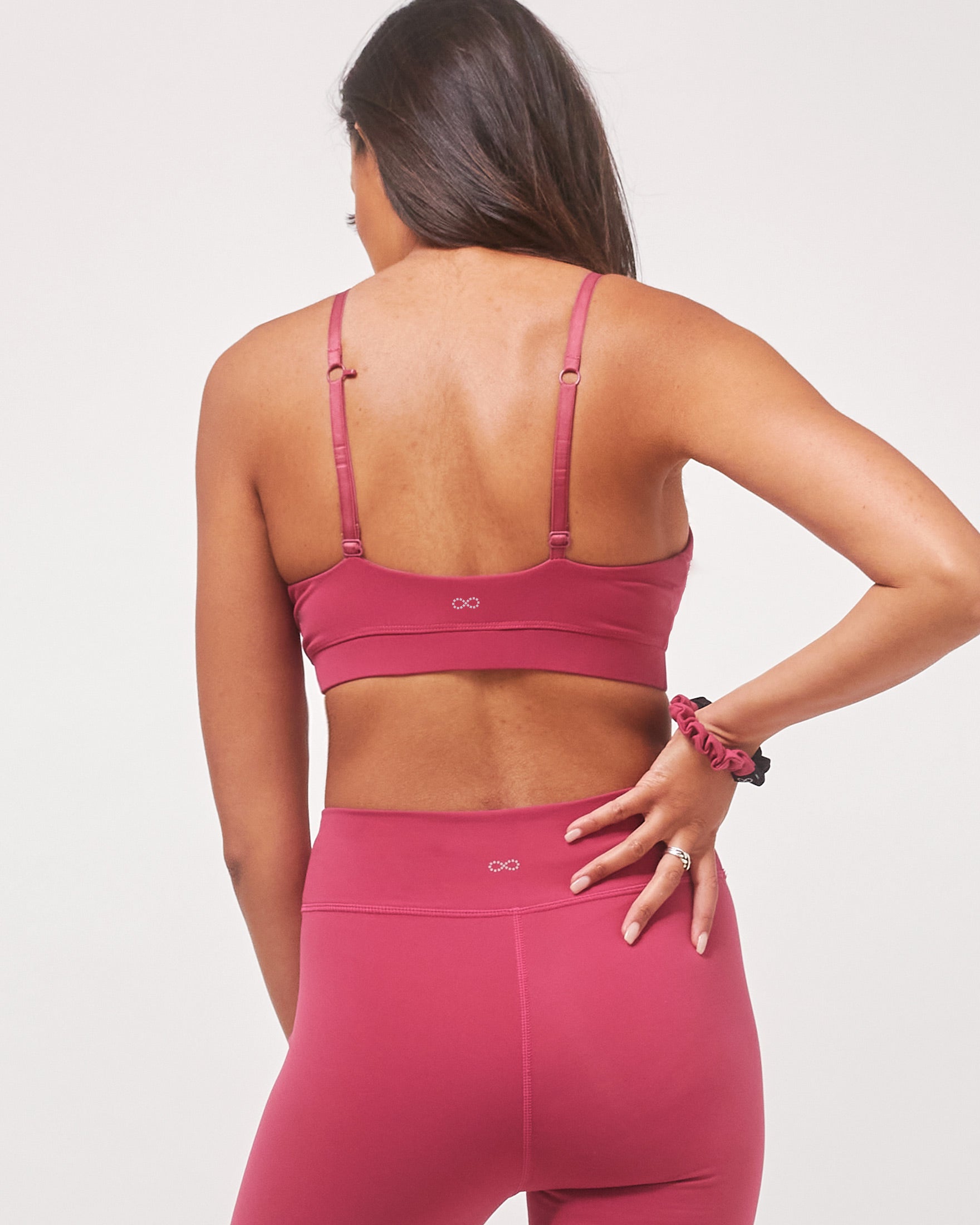 Uplift V Neck Sports Bralette-rebody-Fuschia-XS-Urbanheer