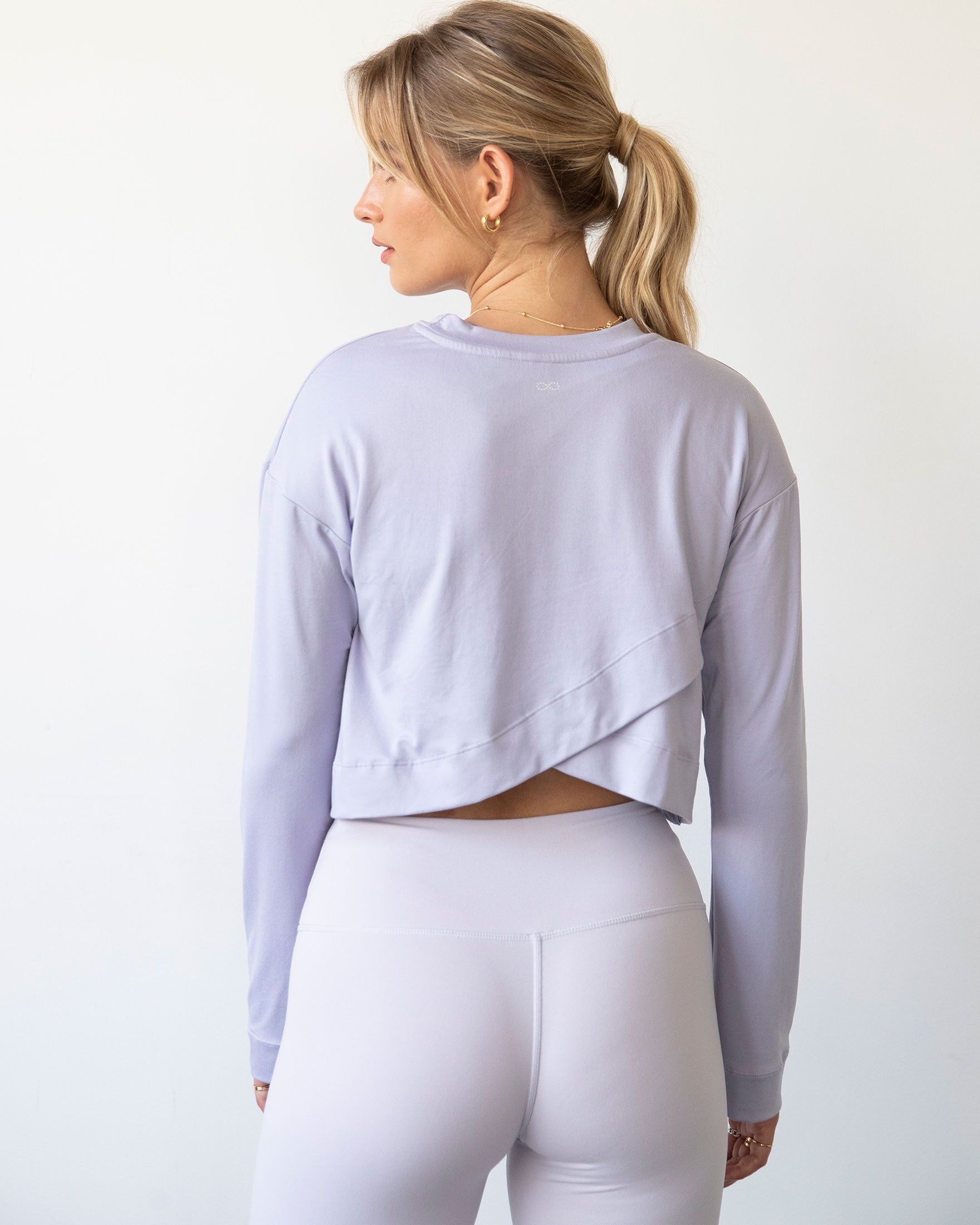 Go With The Flow Crop Long Sleeve-Clothing - Women-rebody-Purple Lace-XS-Urbanheer