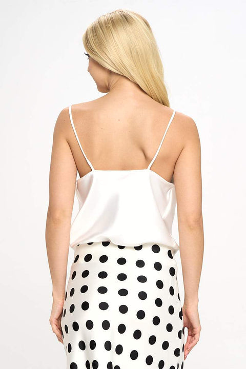 Solid Silky Satin Tank Top-Renee C.-LARGE-IVORY-Urbanheer