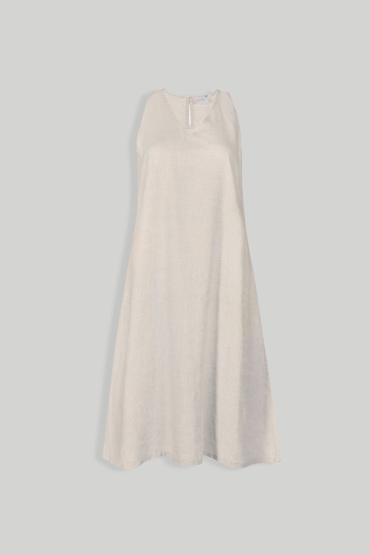 Reading Tea Leaves Dress in Ecru-DRESSES-Reistor-Hemp Slub-XS-Urbanheer