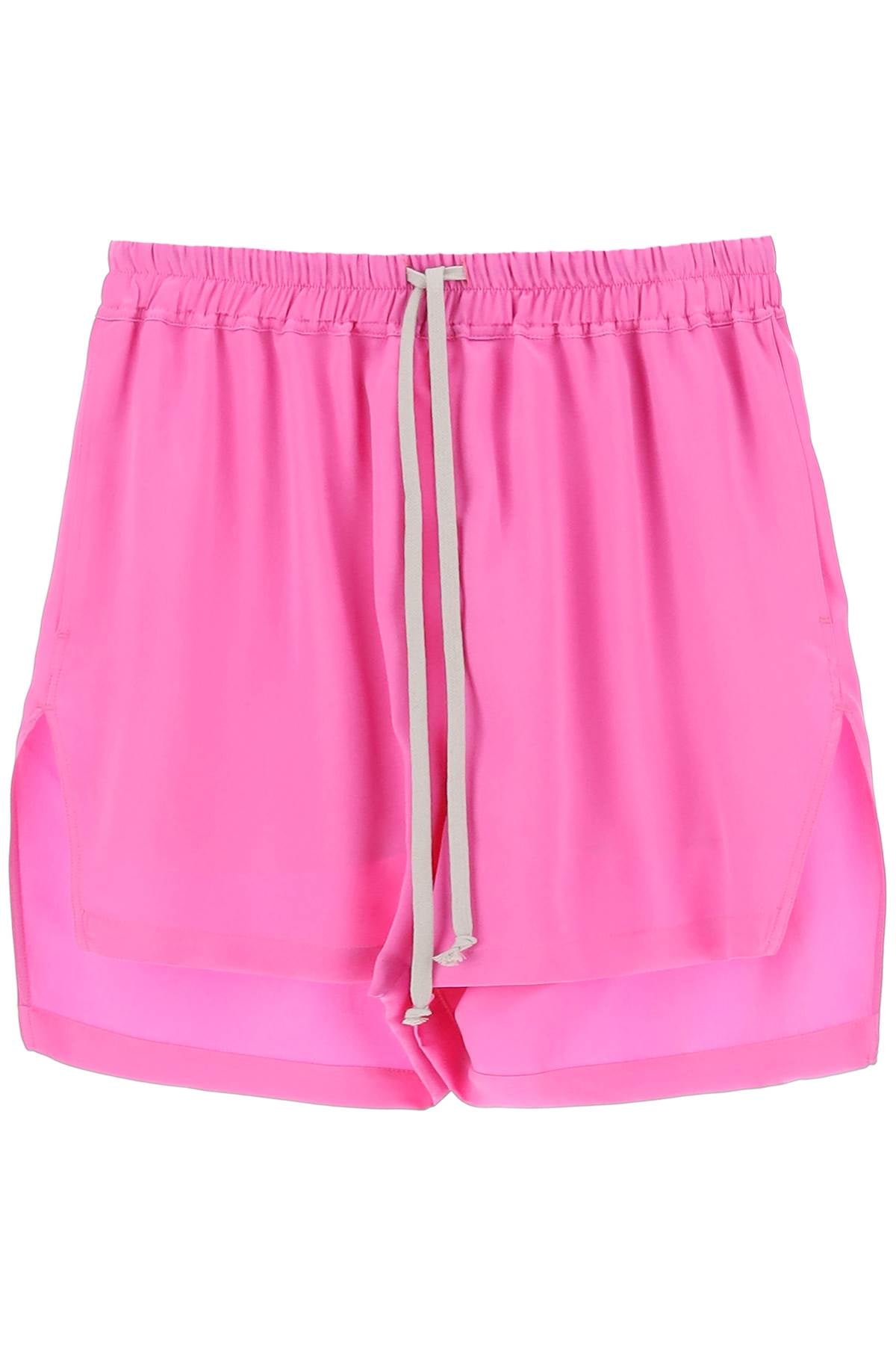 Rick Owens Silk Satin Shorts-Rick Owens-40-Urbanheer