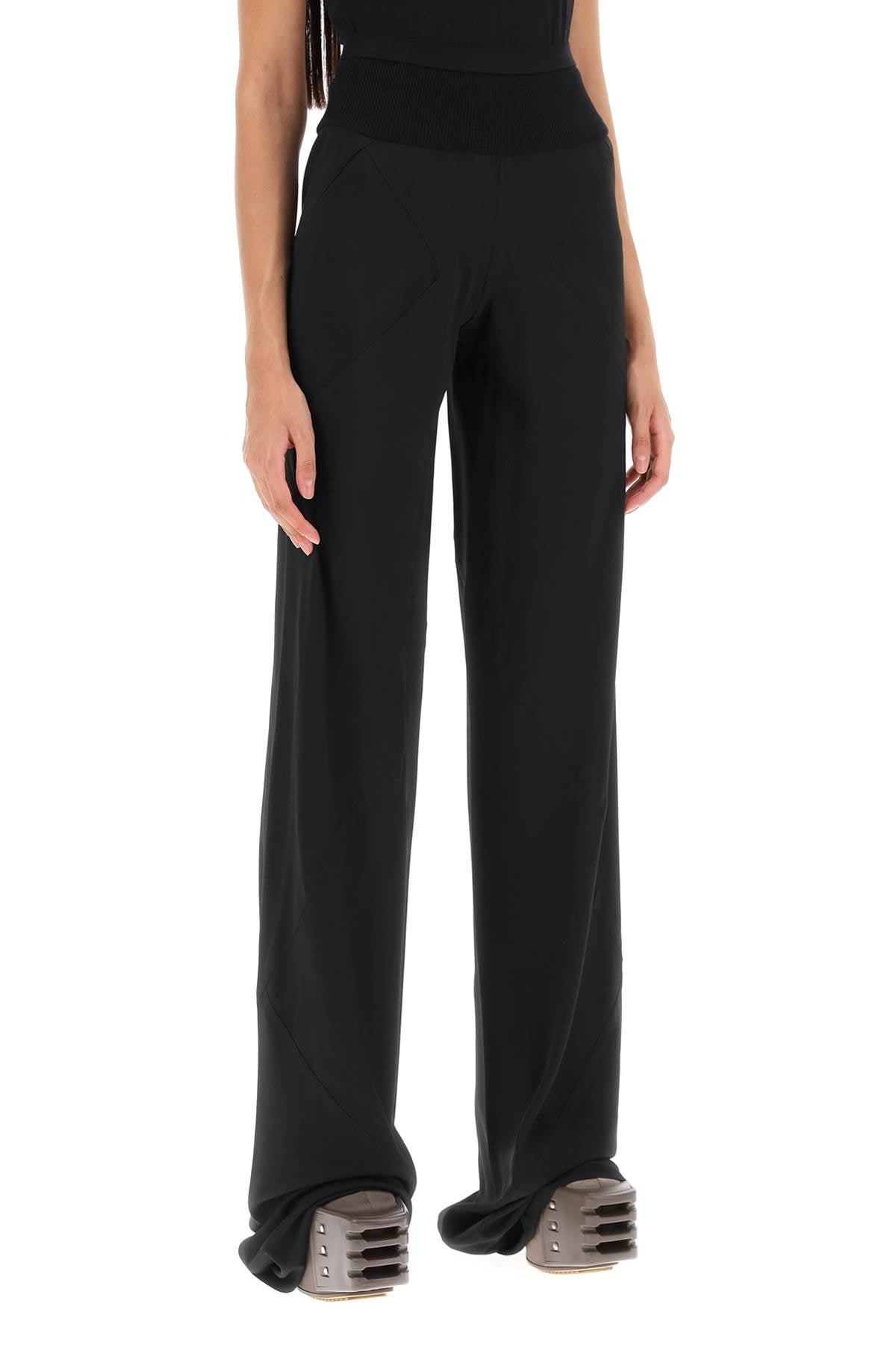 Rick Owens Crepe Bias Pants-Rick Owens-42-Urbanheer
