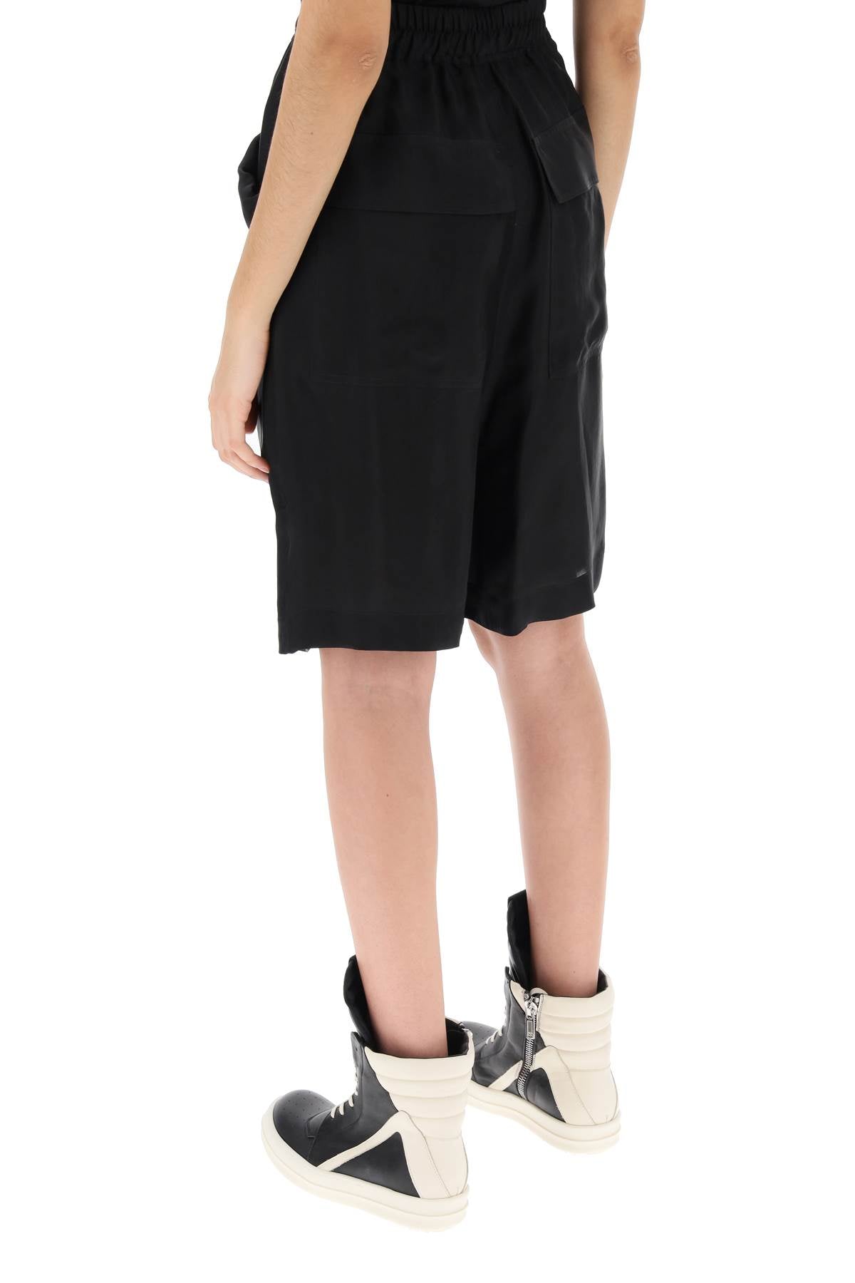 Rick Owens Sweatshort With Folded Pockets-Rick Owens-38-Urbanheer