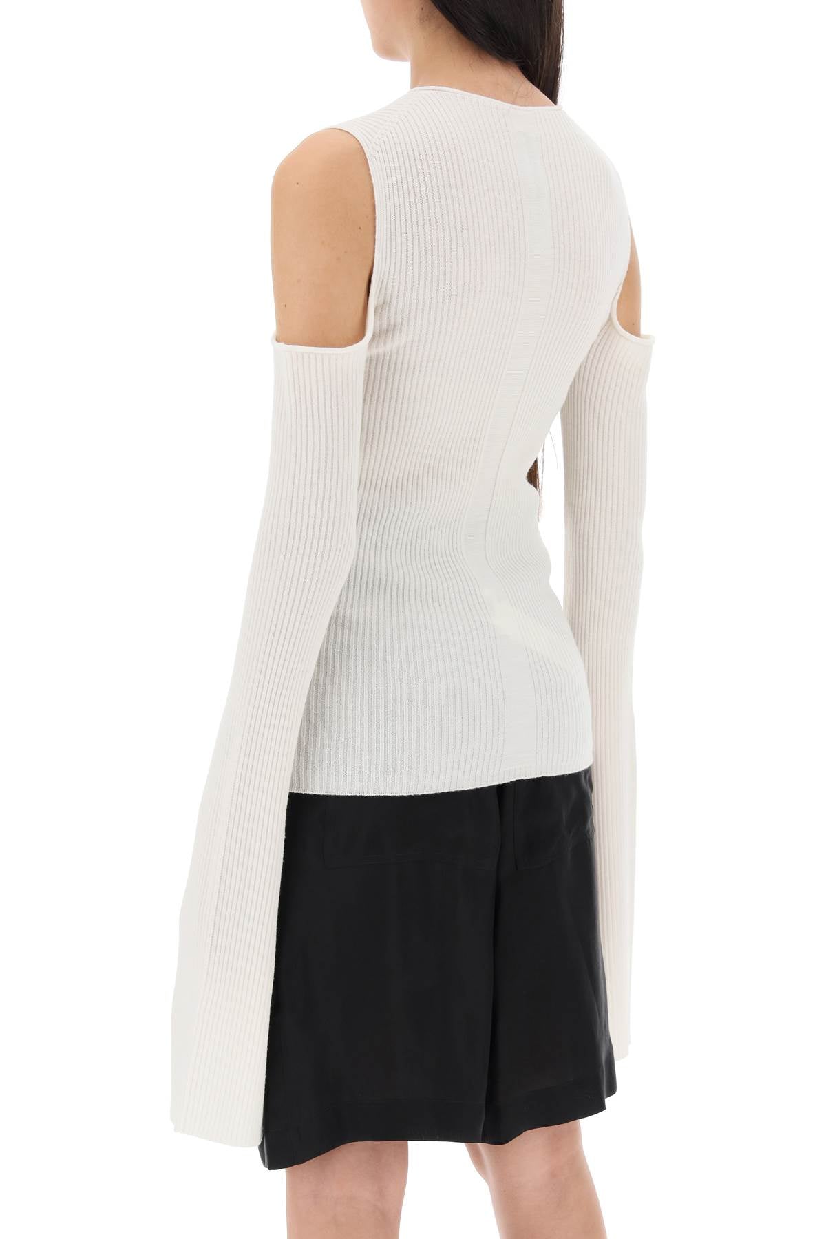 Rick Owens Sweater With Cut-Out Shoulders-Rick Owens-L-Urbanheer