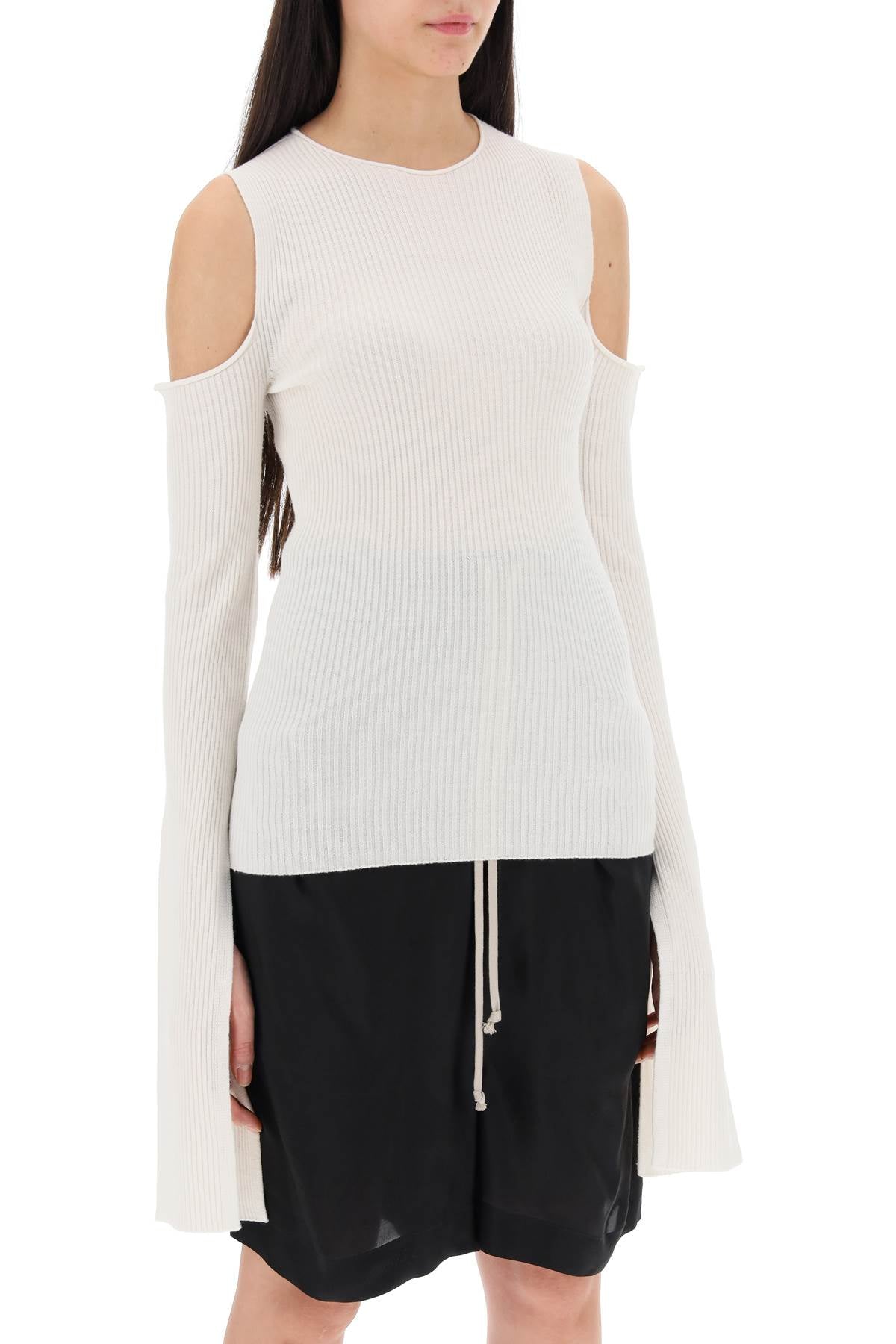 Rick Owens Sweater With Cut-Out Shoulders-Rick Owens-L-Urbanheer