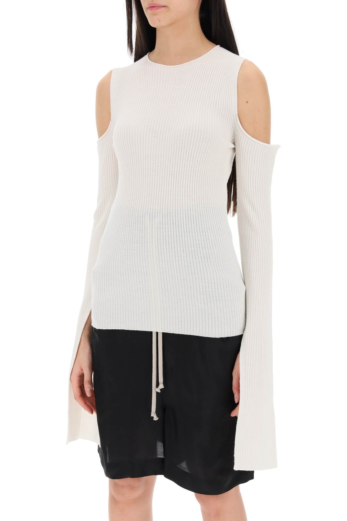 Rick Owens Sweater With Cut-Out Shoulders-Rick Owens-L-Urbanheer