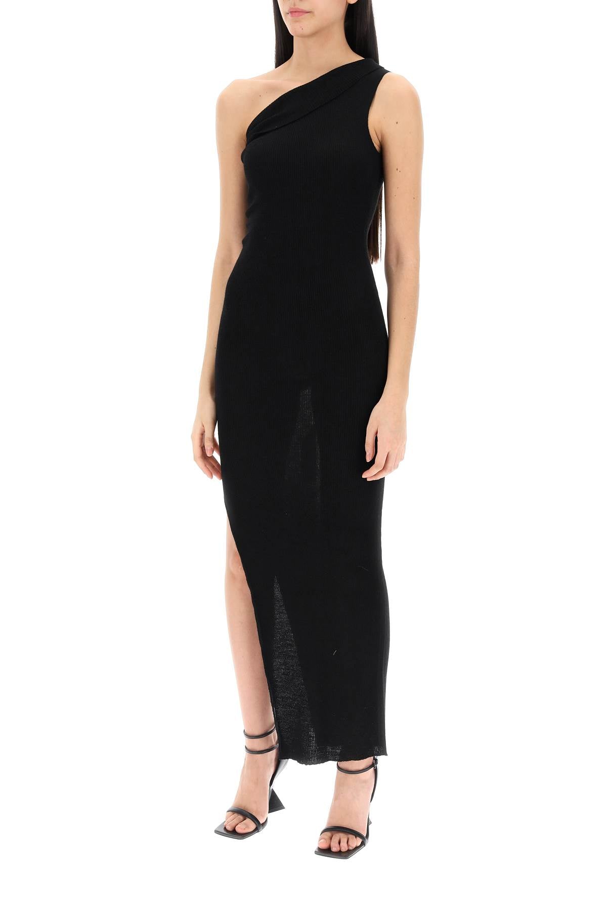Rick Owens Knitted One-Shoulder Dress-Rick Owens-L-Urbanheer