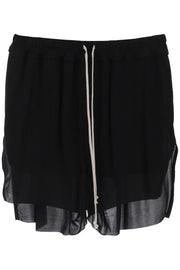 Rick Owens Sporty Shorts In Cupro-Rick Owens-40-Urbanheer