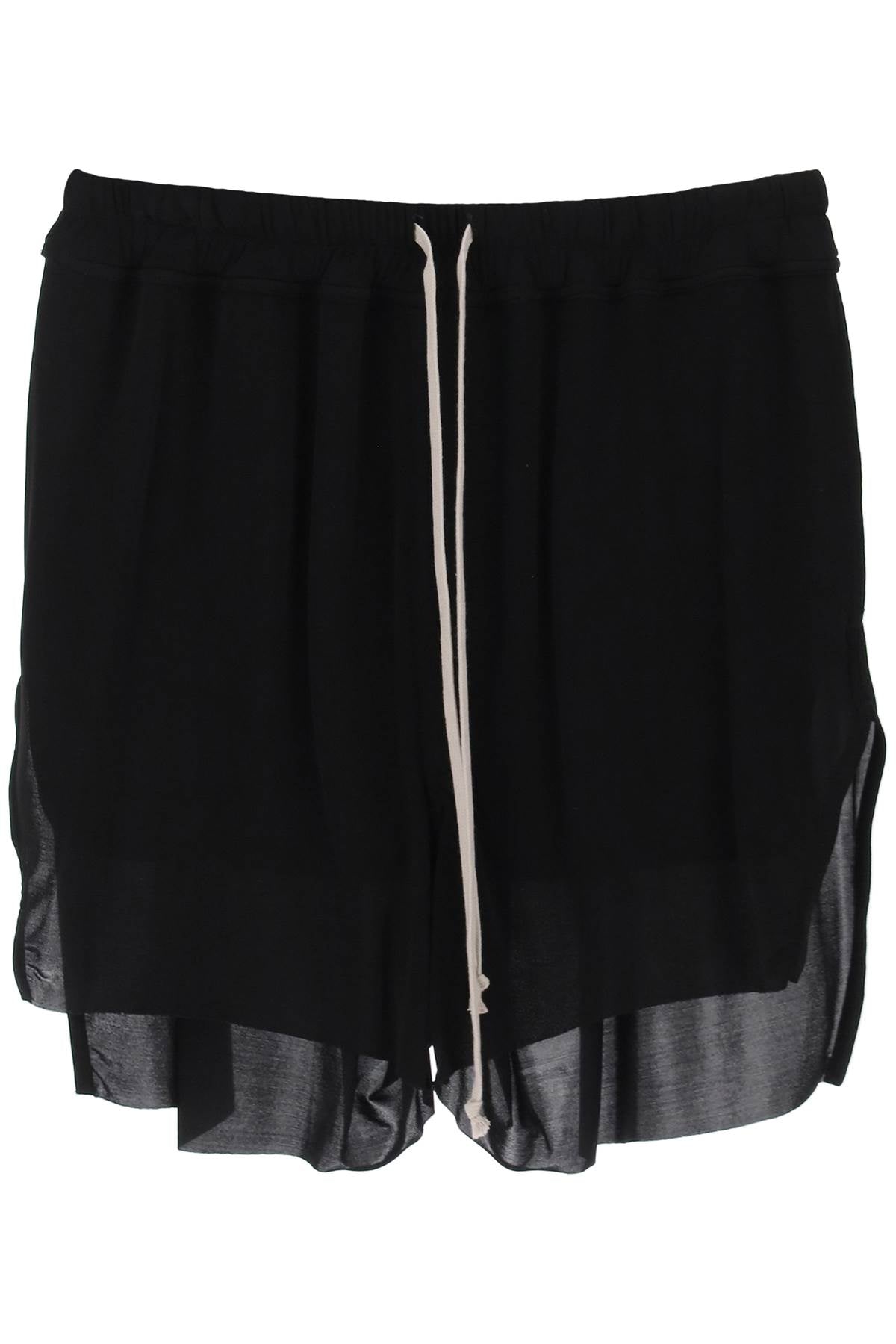 Rick Owens Sporty Shorts In Cupro-Rick Owens-40-Urbanheer