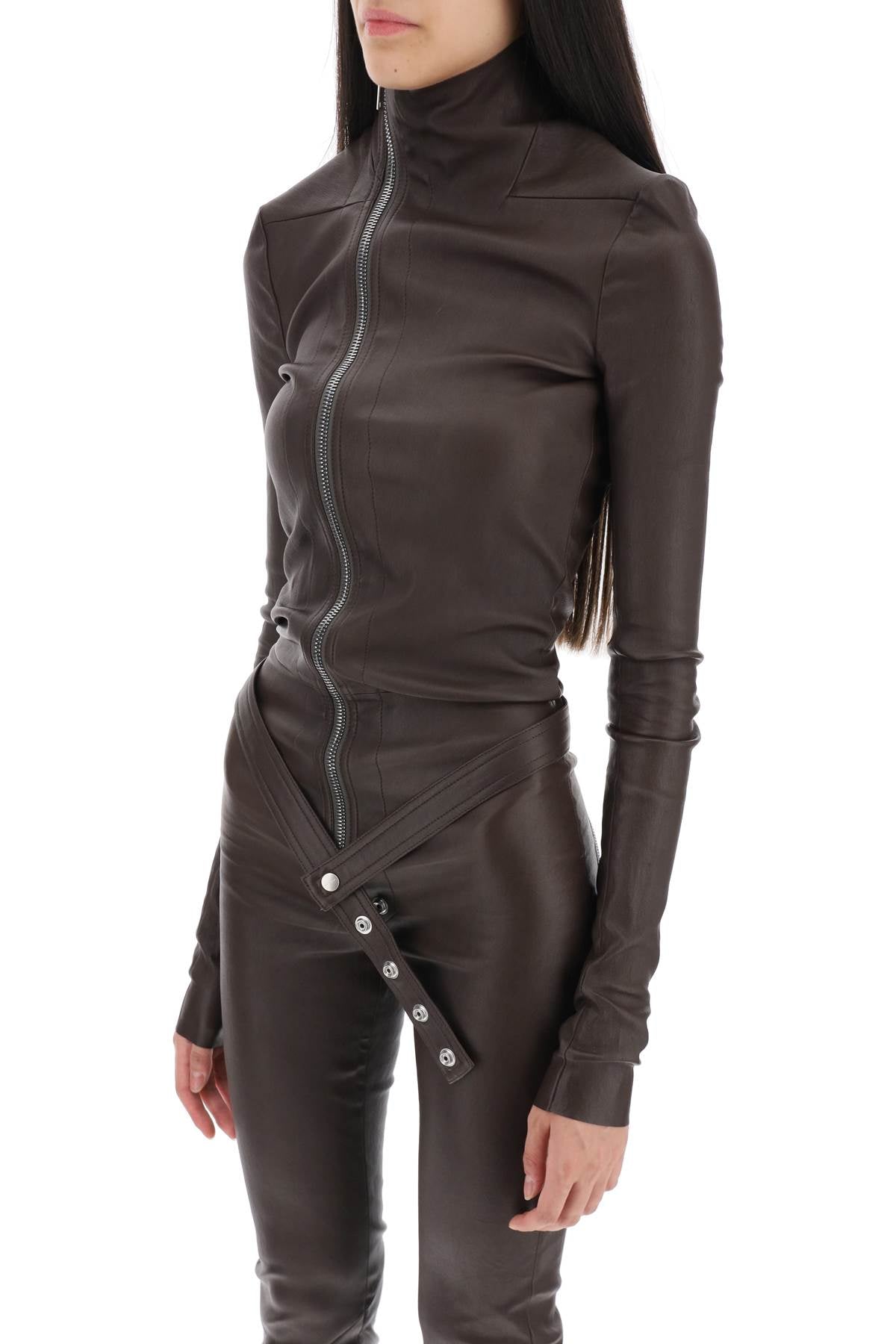 Rick Owens Jumpsuit In Leather-Rick Owens-40-Urbanheer