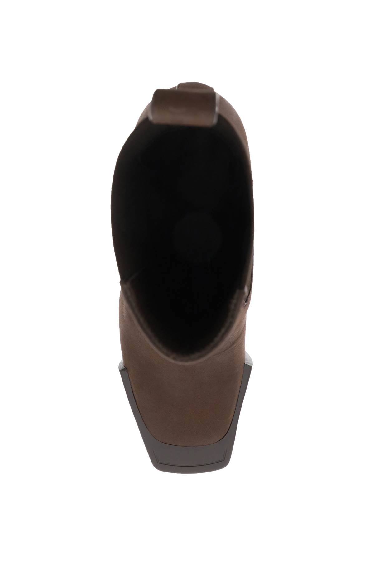 Rick owens platform heeled ankle boots-Rick Owens-36-Urbanheer