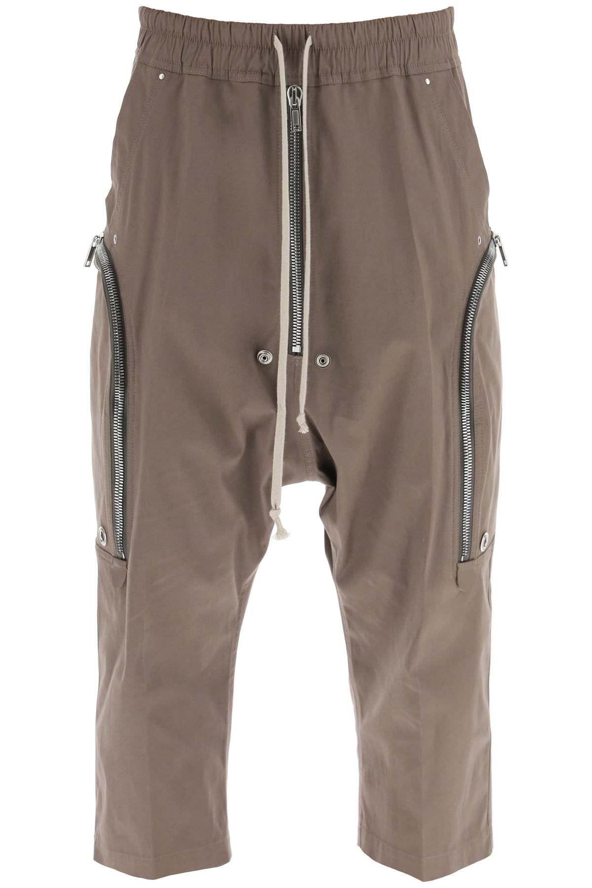 Rick Owens 'Bauhaus Bela' Cropped Cargo Pants In Organic Cotton-Rick Owens-46-Urbanheer