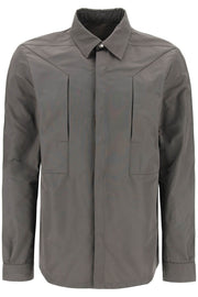 Rick Owens Faille Overshirt With Fog Pockets-Rick Owens-50-Urbanheer