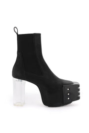 Rick Owens Platform Heeled Ankle Boots-Rick Owens-40-Urbanheer