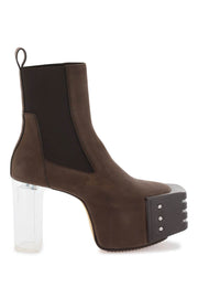 Rick Owens Platform Heeled Ankle Boots-Rick Owens-43-Urbanheer