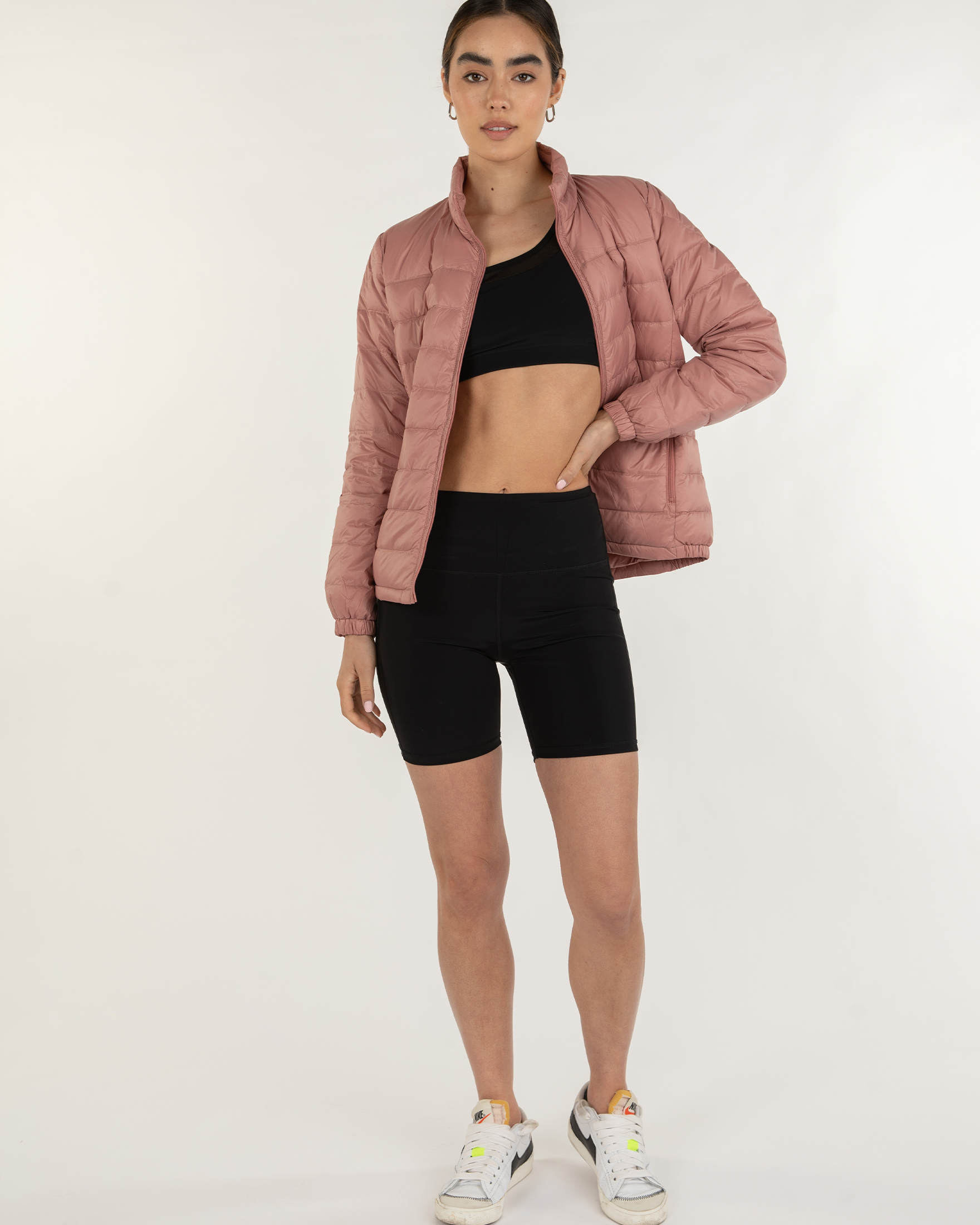 Urbaneer Down Packable Jacket-rebody-Pink Satin-XS-Urbanheer