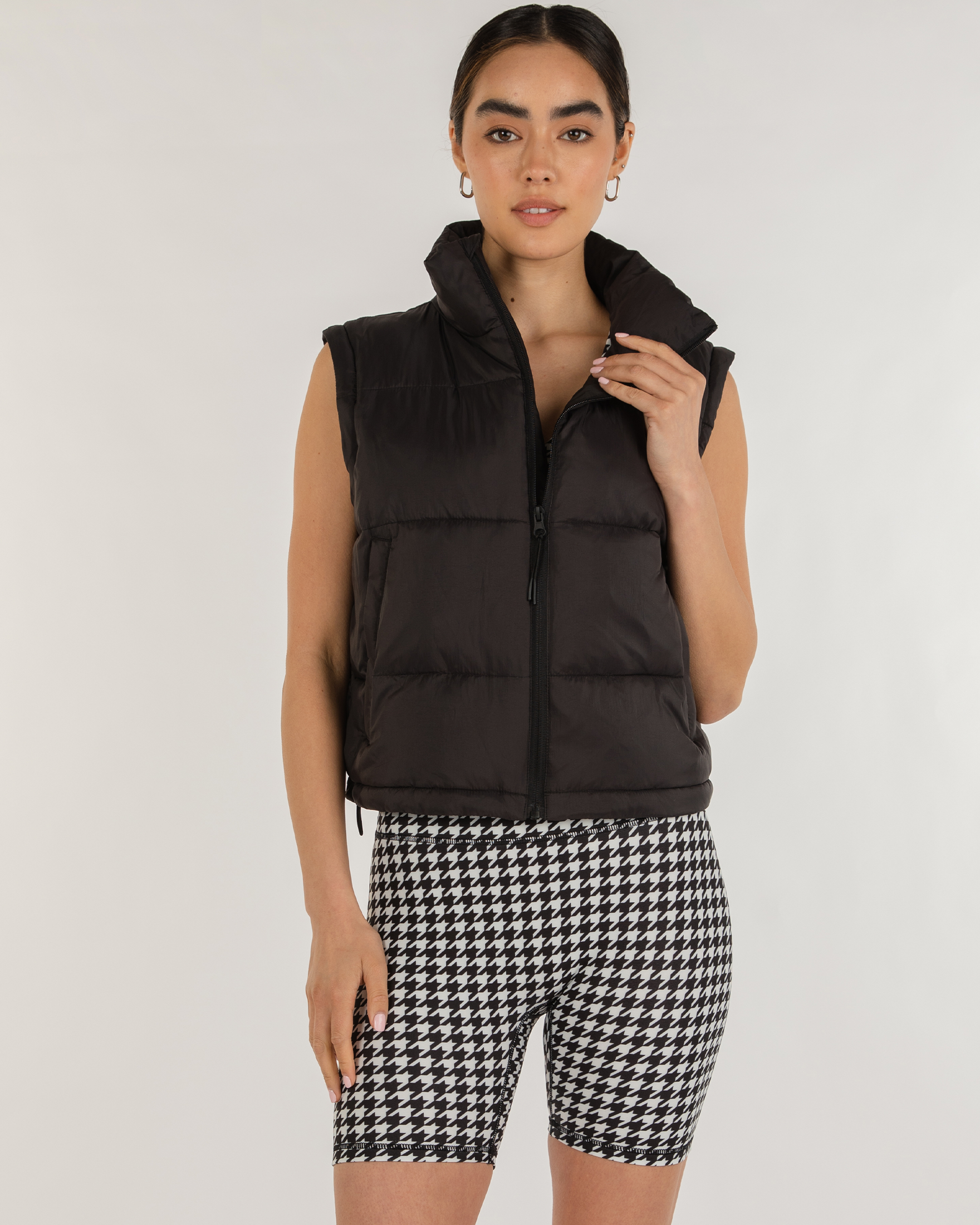 On The Go Puffer Convertible Jacket Vest-rebody-Electric Blue-XS-Urbanheer