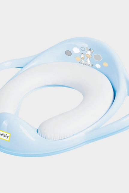 Potty Training Seat With Handles Light Blue