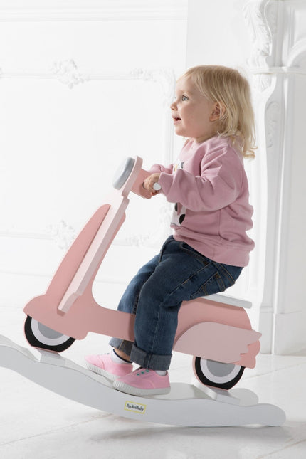Rocking Toy Scooter Pink