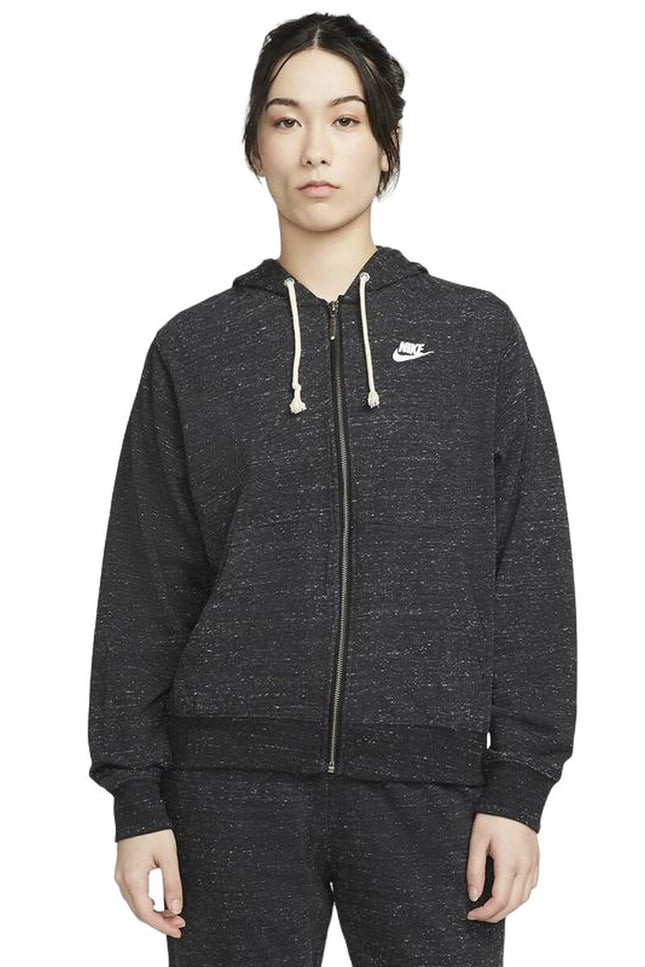 Women’S Hoodie Nike Sportswear Dark Grey-Sports | Fitness > Sports material and equipment > Sports sweatshirts-Nike-Urbanheer